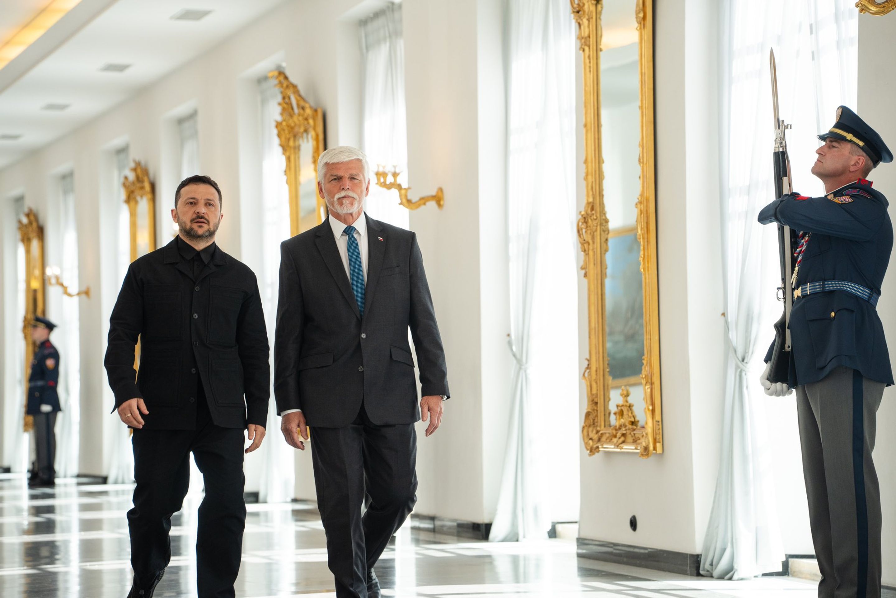 Volodymyr Zelenskyj v Praze, 4. 5. 2025 prezidentpavel (5) - Volodymyr Zelenskyj v Praze, 2025 (12/19)