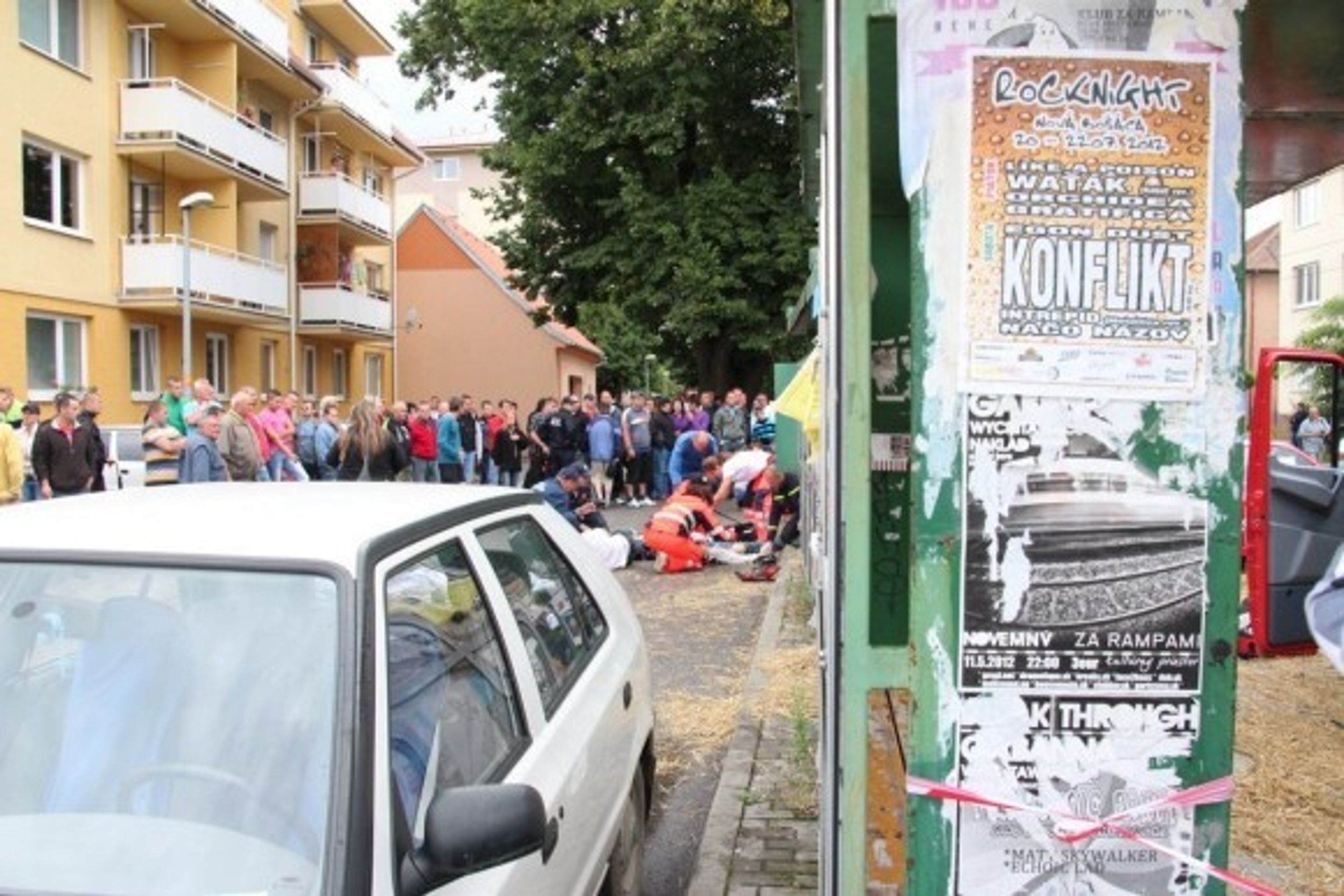 Nehoda závodního vozu na Slovensku - 11 - Nehoda závodního vozu na Slovensku (10/24)
