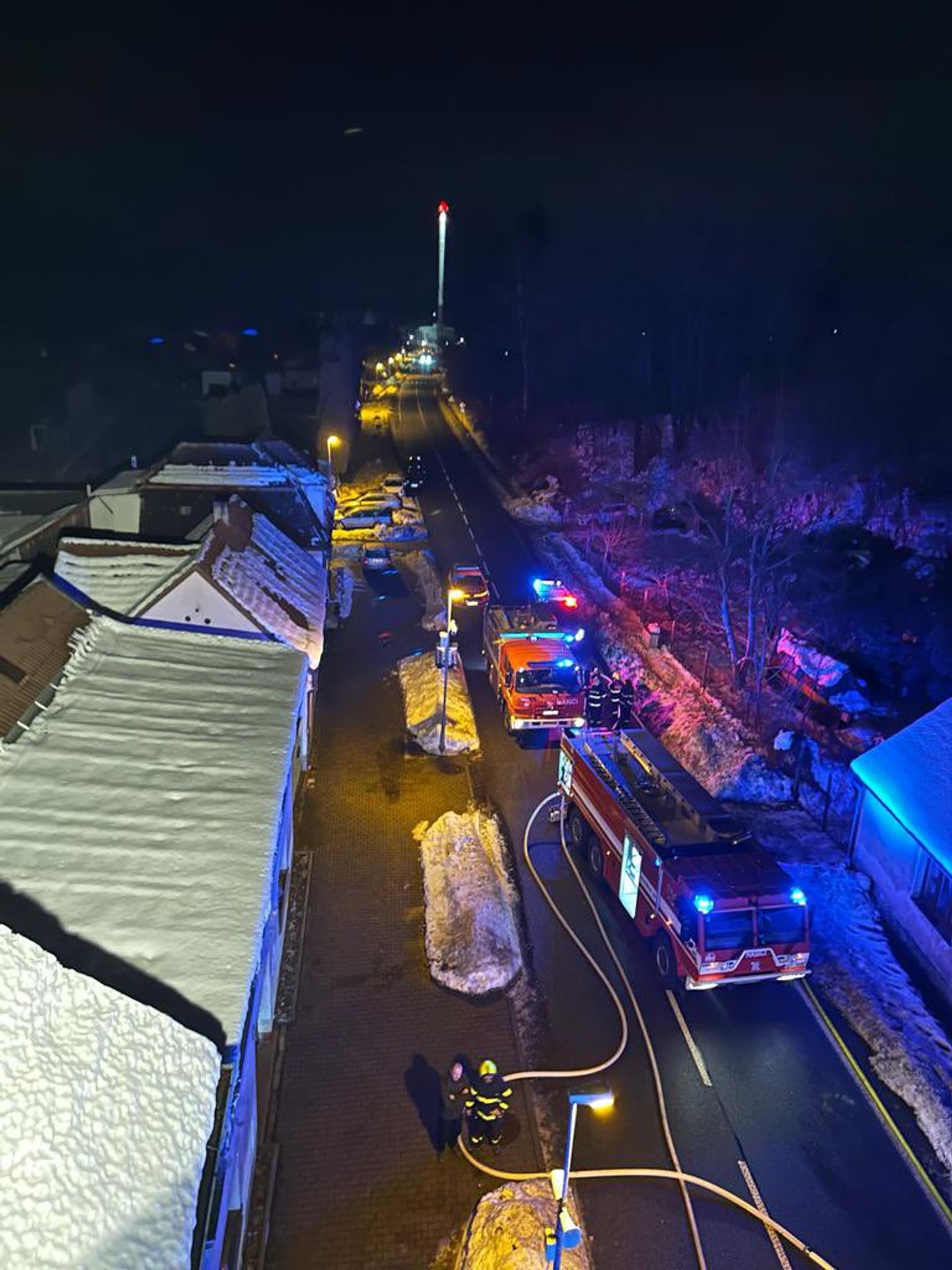 Požár na Prachaticku - Požár na Prachaticku (1/3)
