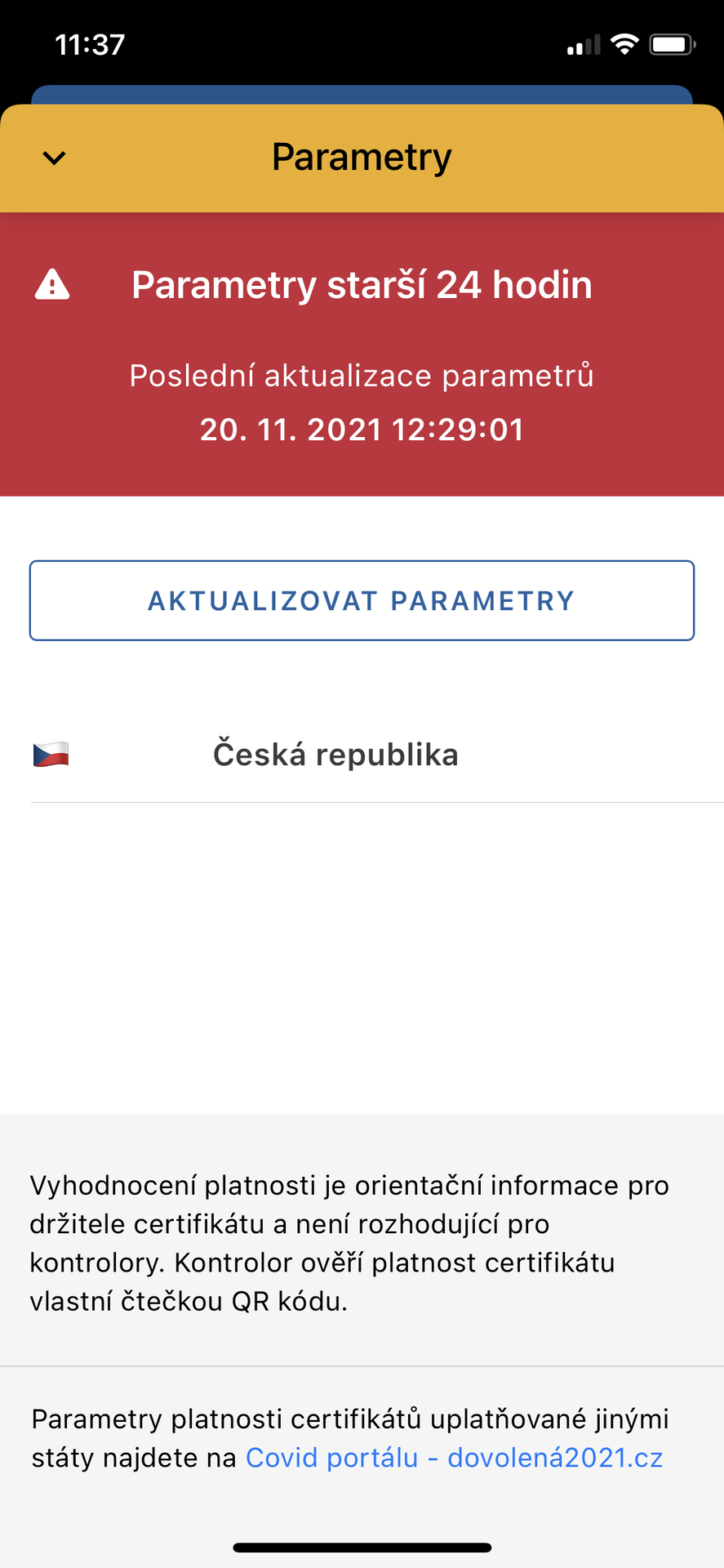 Neplatný certifikát v Tečce - Zdravotní systémy hlásí výpadky (2/3)