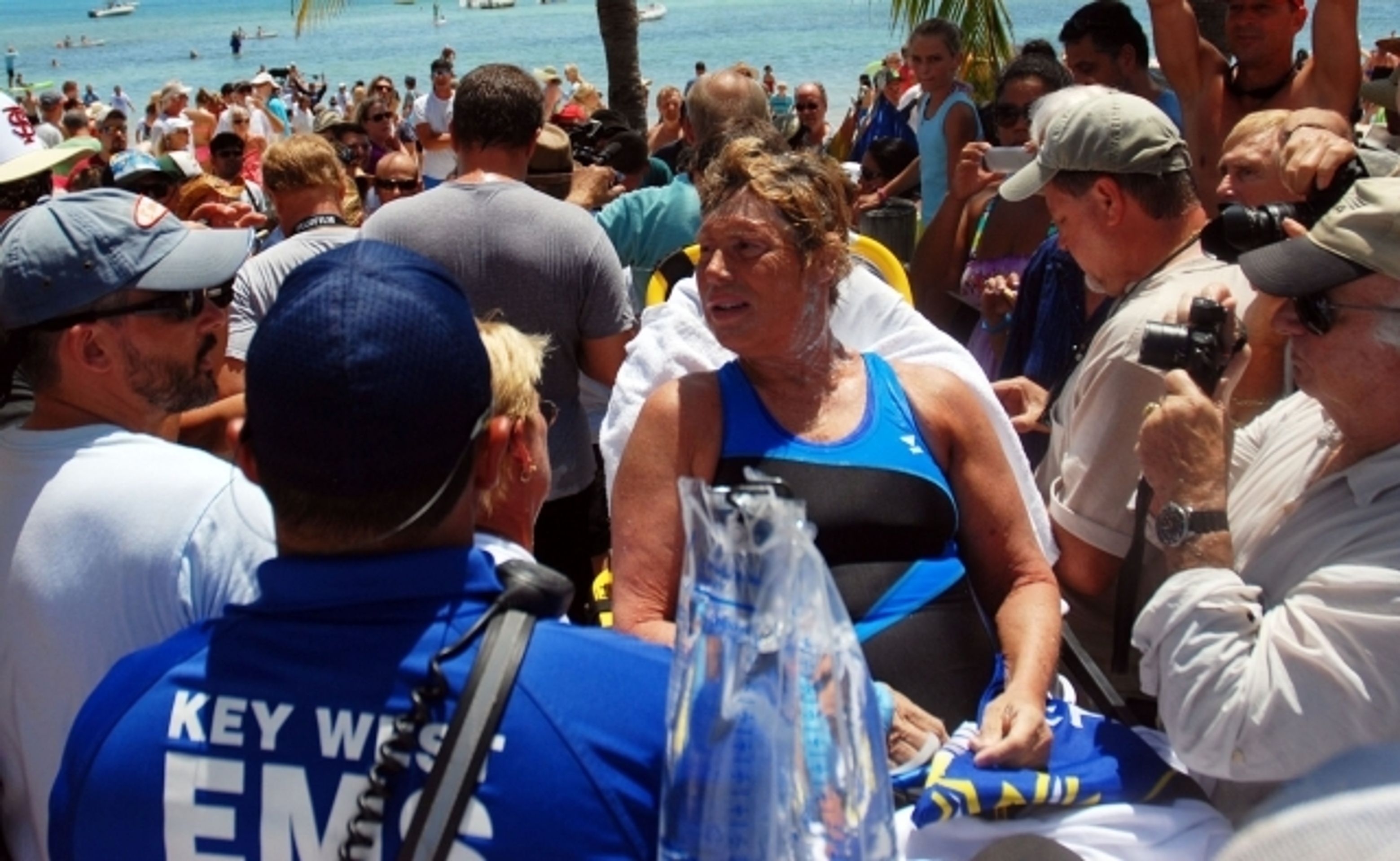 Diana Nyadová - 11 - GALERIE: Je jí 64 let a jako první přeplavala z Kuby na Floridu (2/11)