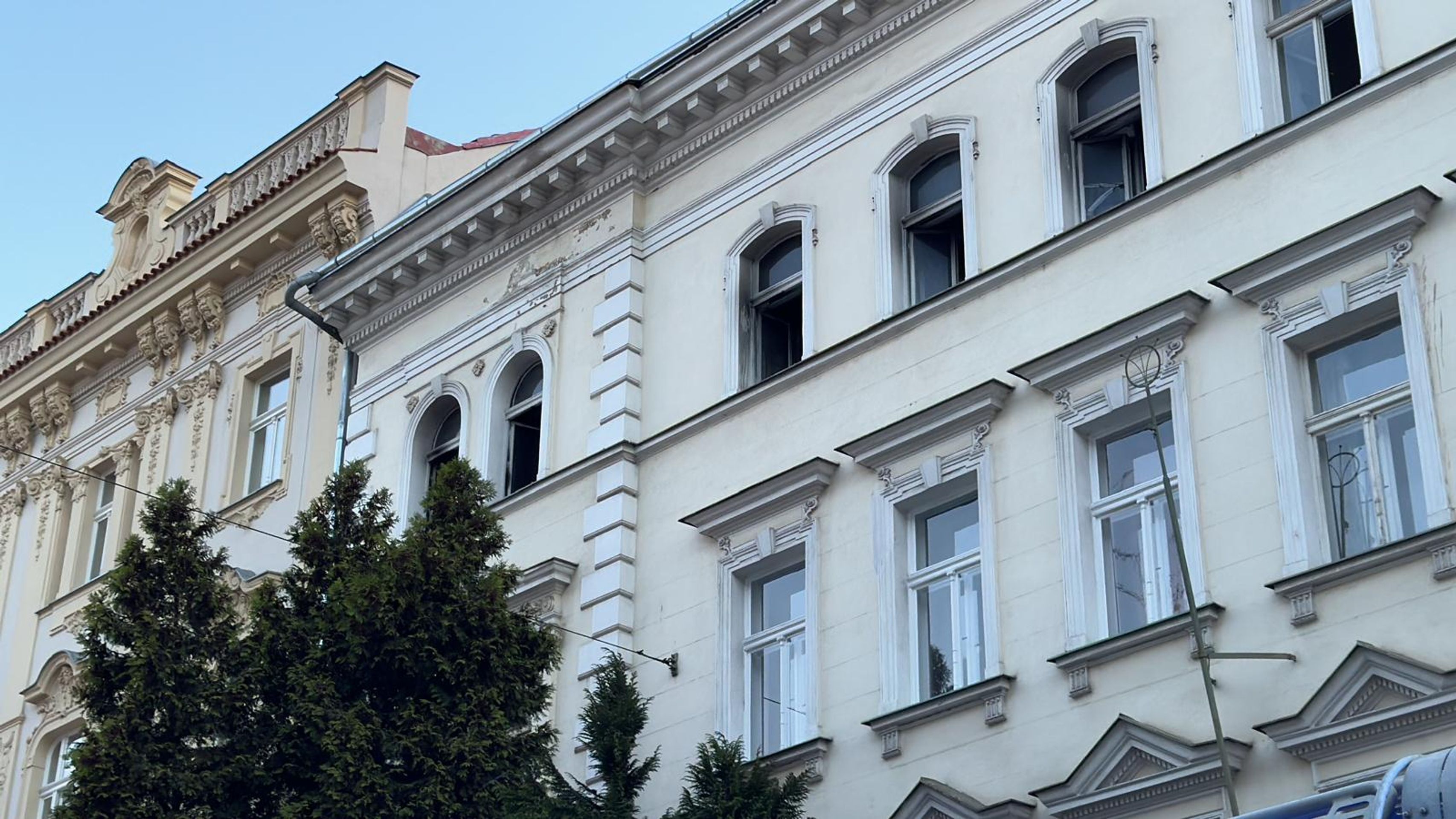 Požár bytu - Požár bytu v pražském Bubenči (8/10)
