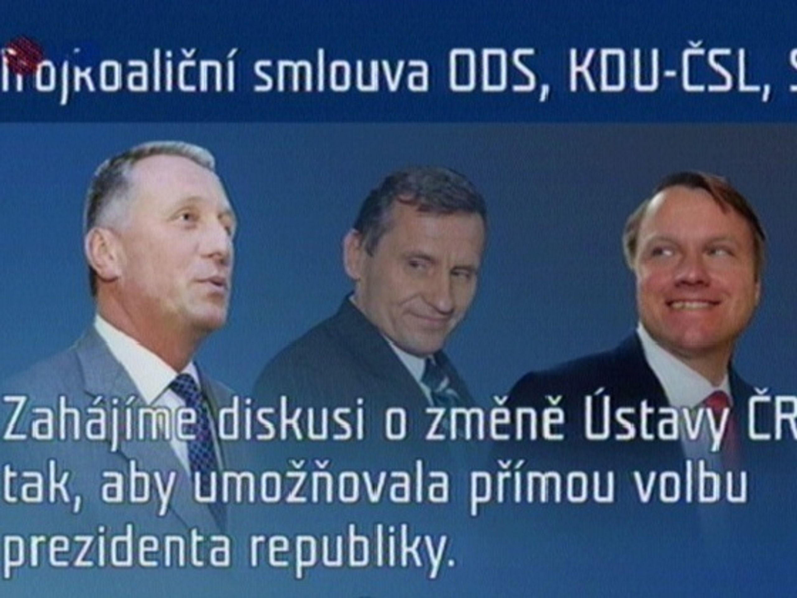 Ilustrační foto - Bude další český prezident volen lidem? (2/3)