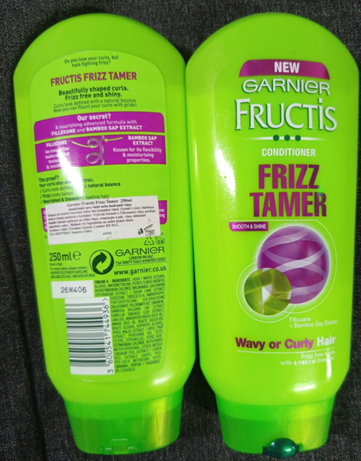 Vlasový kondicionér Garnier Fructis Frizz Tamer - Nebezpečná kosmetika (1/12)