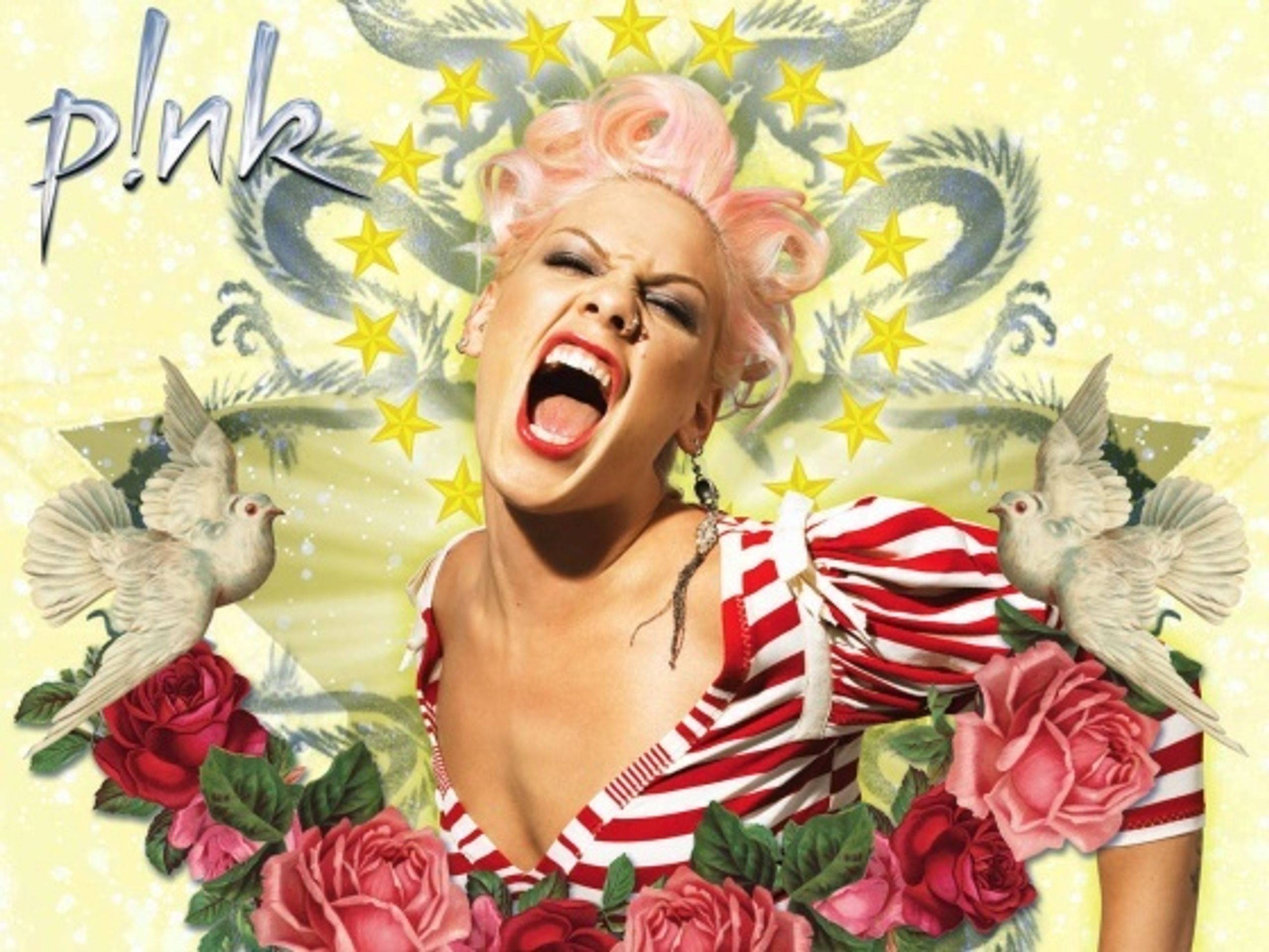 Deska  I´m Not Dead americké zpěvačky P!nk je u nás platinová. - P!nk dostane v Sazce platinu (1/3)