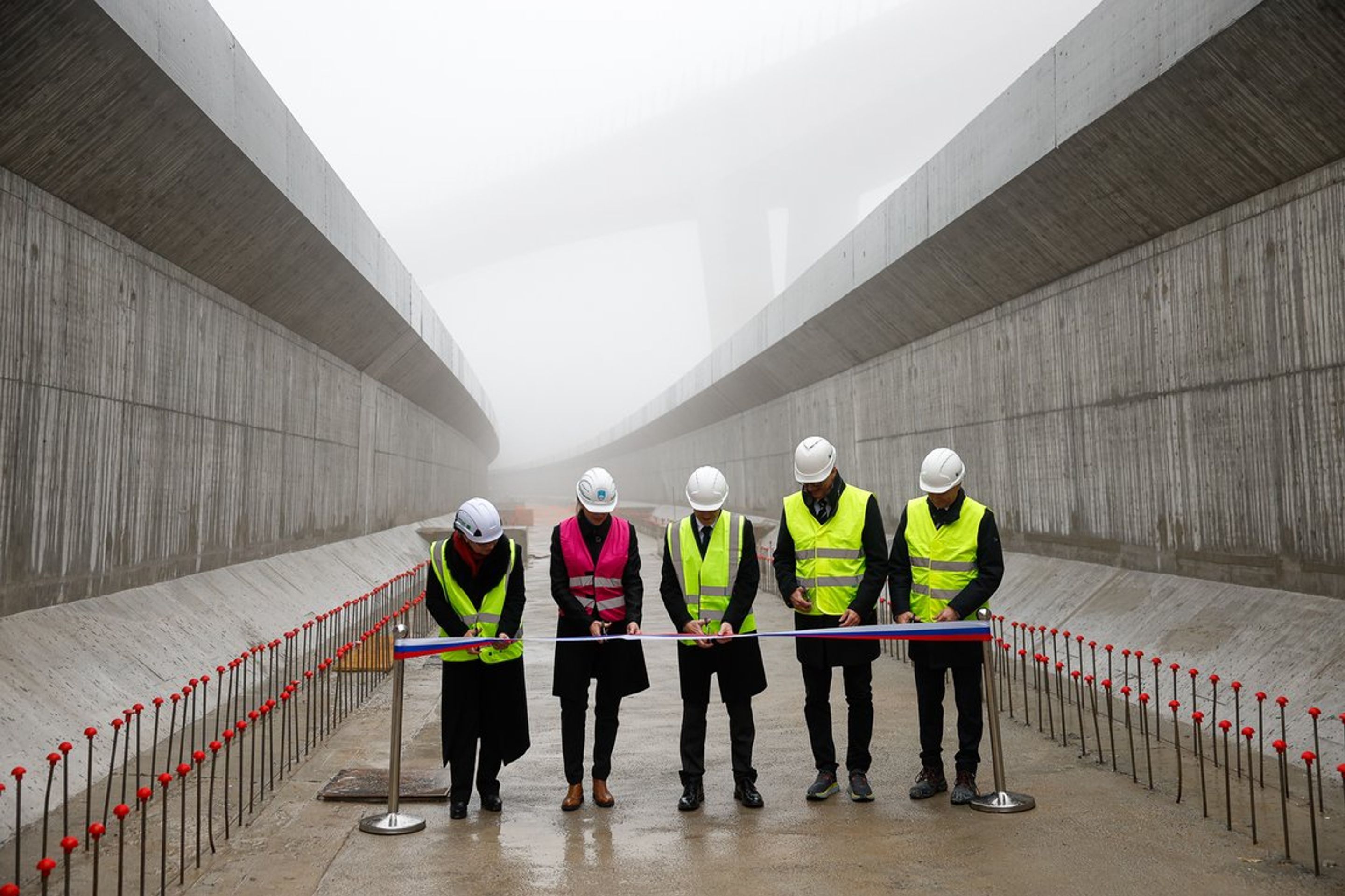 Slavnostní otevření viaduktu Gabrovica (4) - Slavnostní otevření viaduktu Gabrovica (6/14)