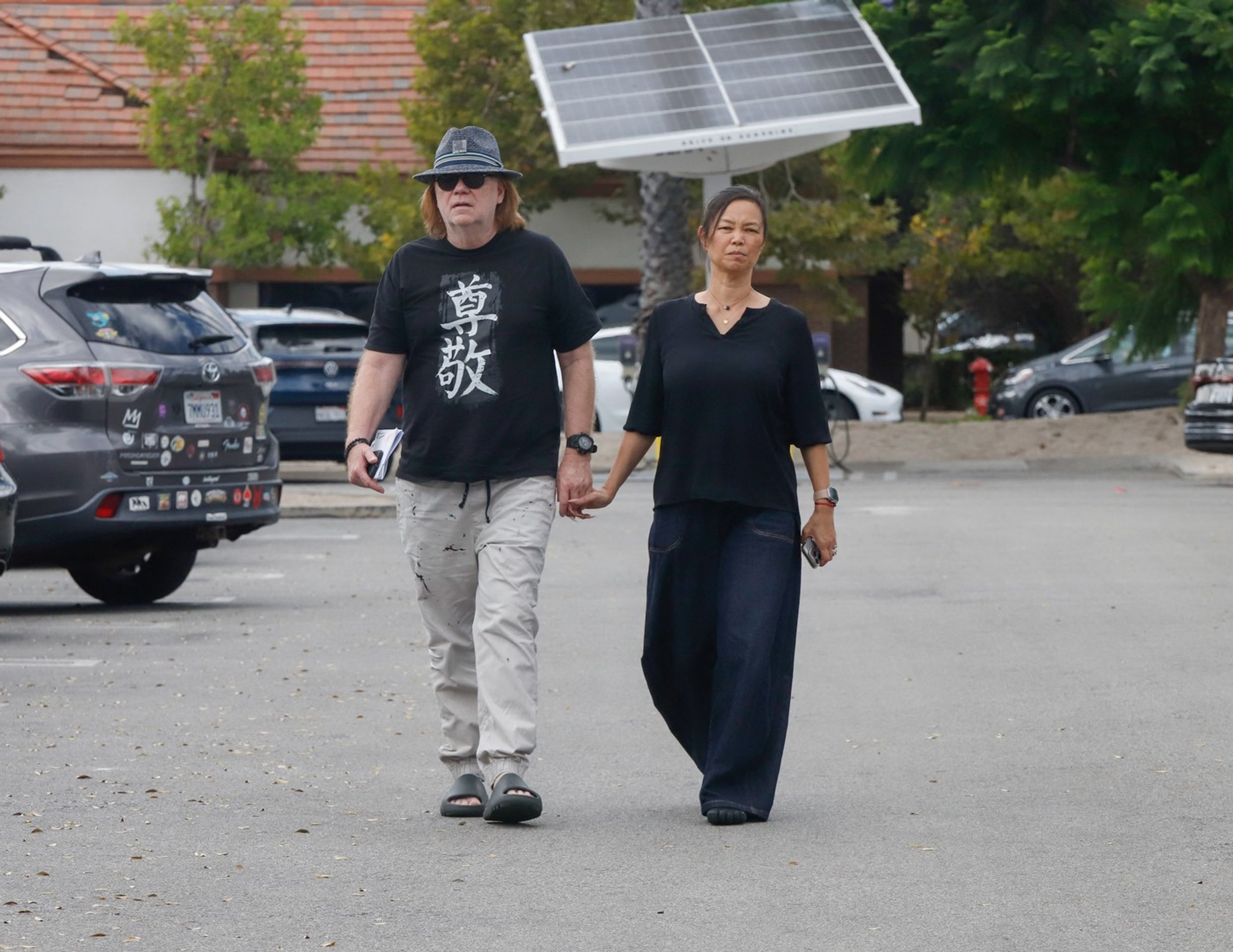 David Caruso s partnerkou - David Caruso se změnil k nepoznání (2/7)