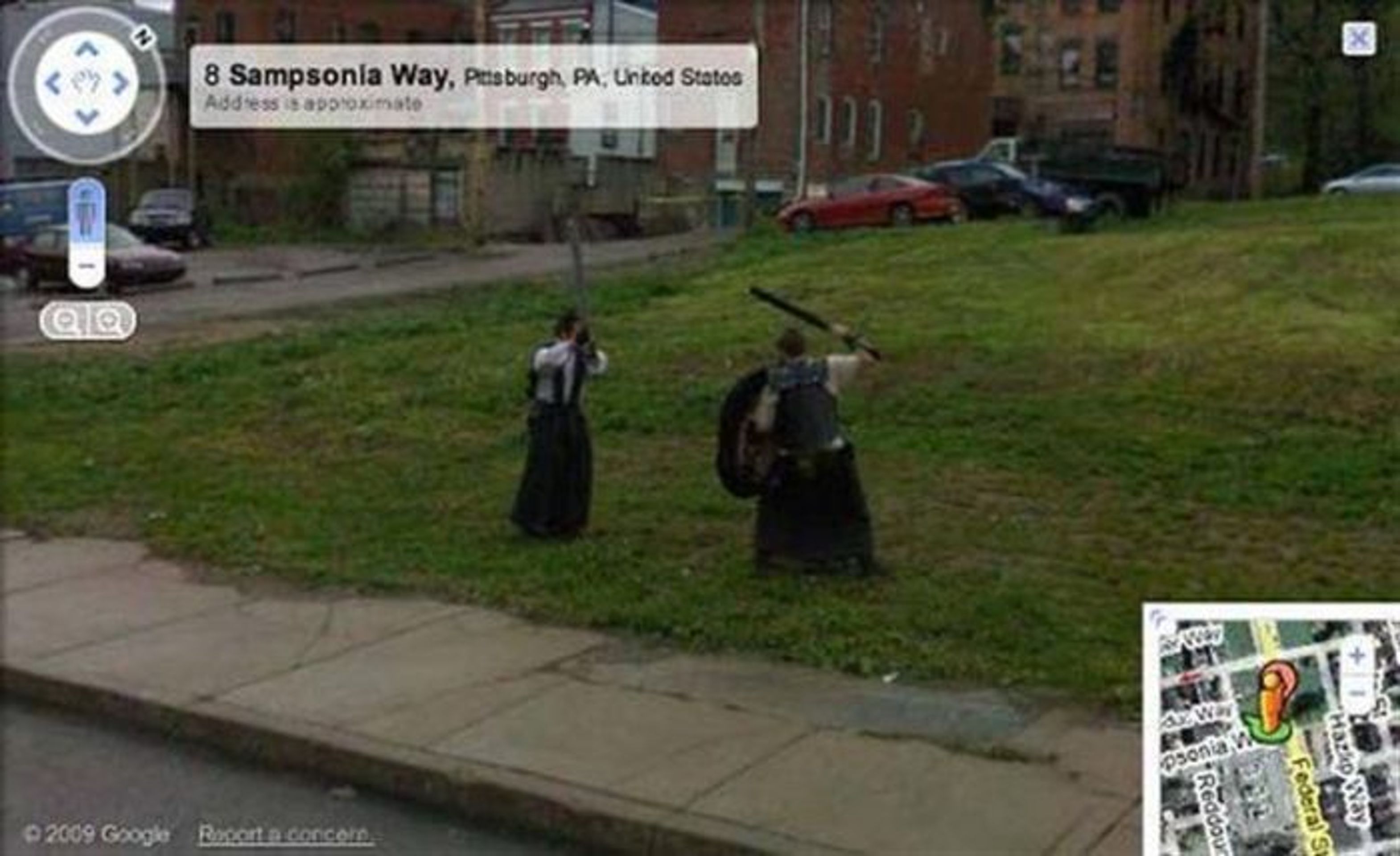 Podivína na Google Street View - 10 - GALERIE: Podivíni na Google Street View (13/22)