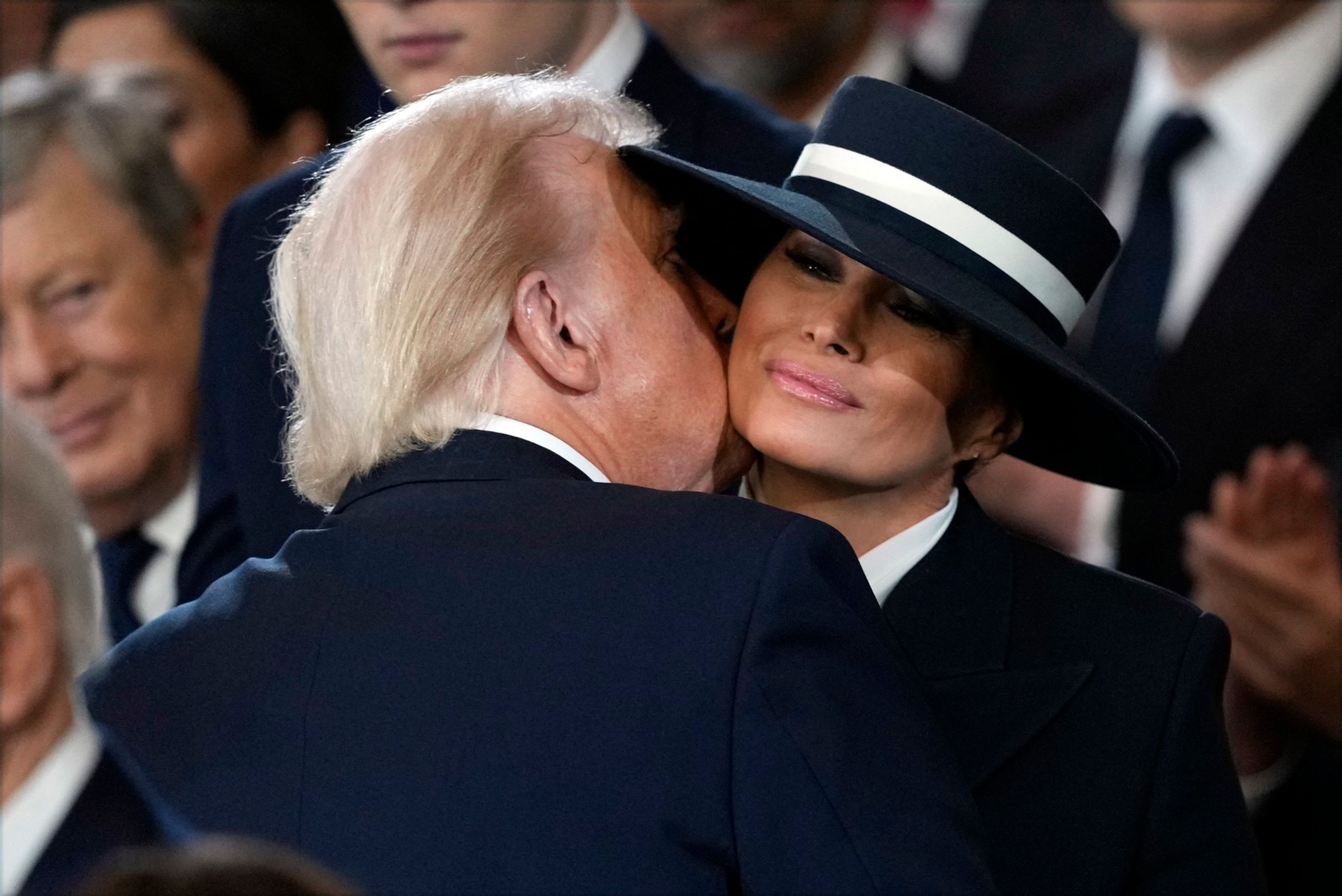 Melania Trumpová na inauguraci - Ivanka a Melania Trumpová (2/6)