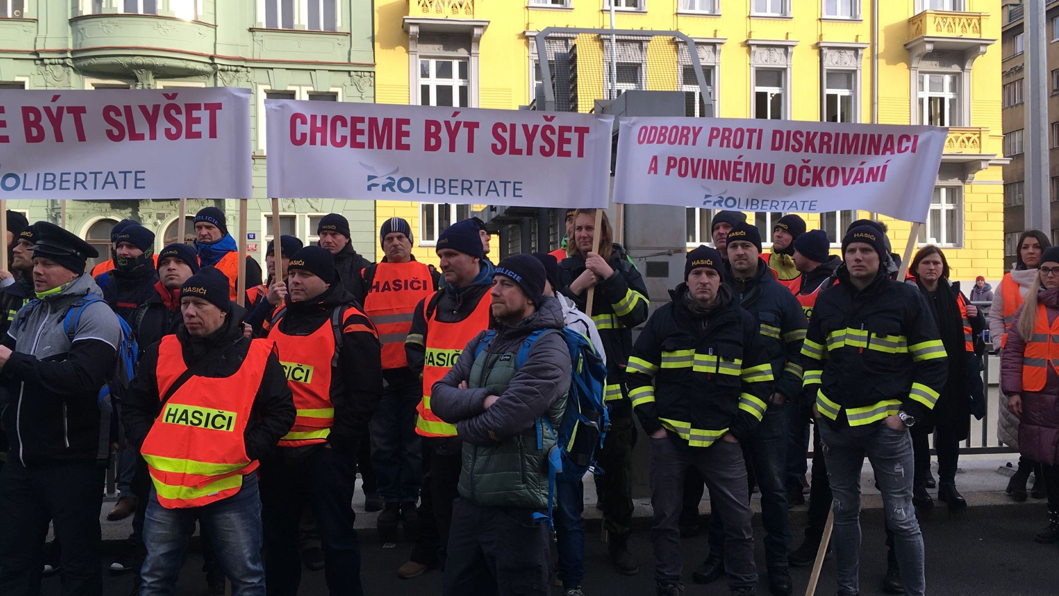 Demonstrace před Ministerstvem vnitra (1) - Demonstrace před Ministerstvem vnitra (10/11)