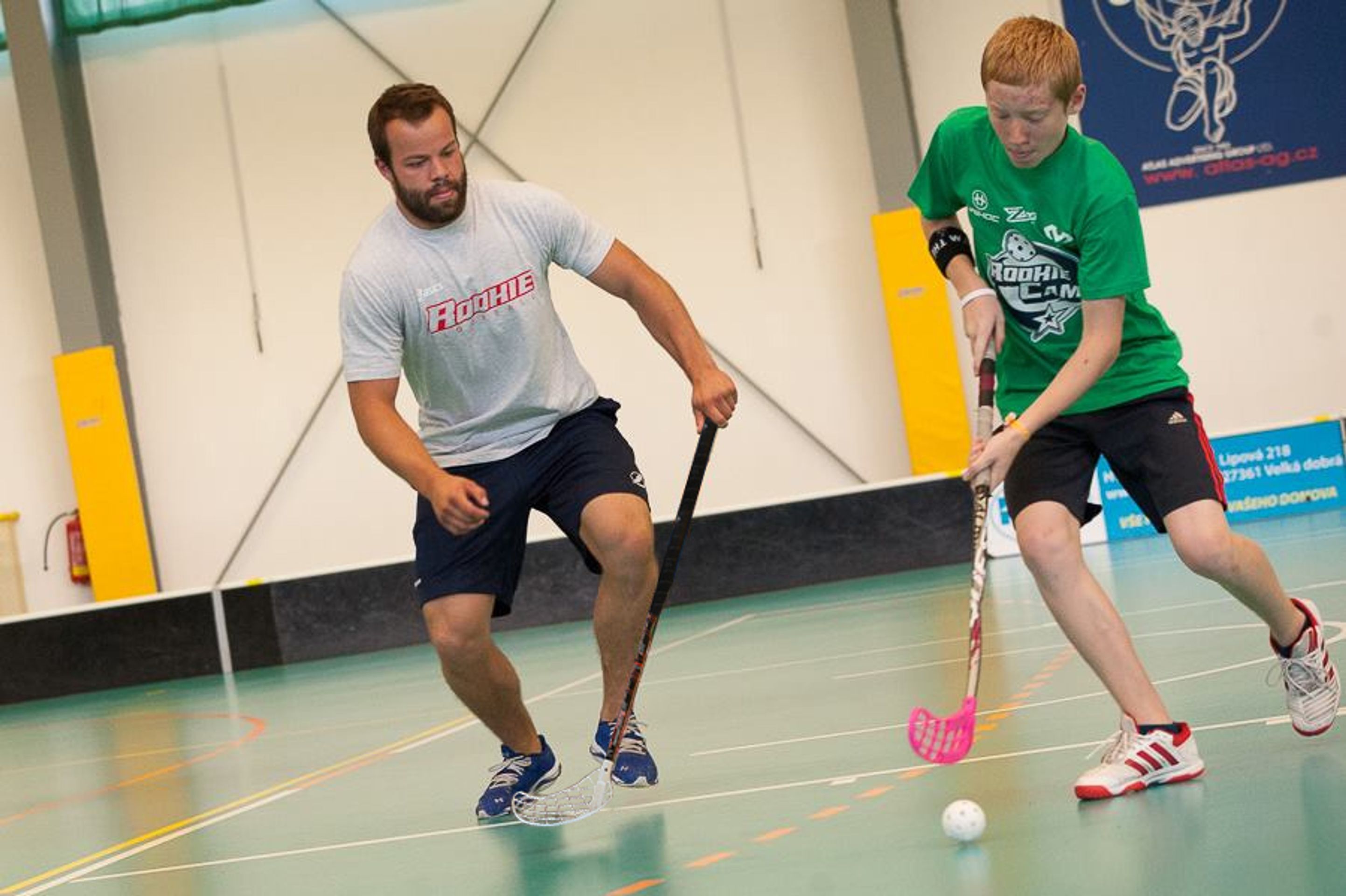 Radko Gudas na florbalovém Rookie Campu - 3 - GALERIE: Radko Gudas na florbalovém Rookie Campu (3/4)