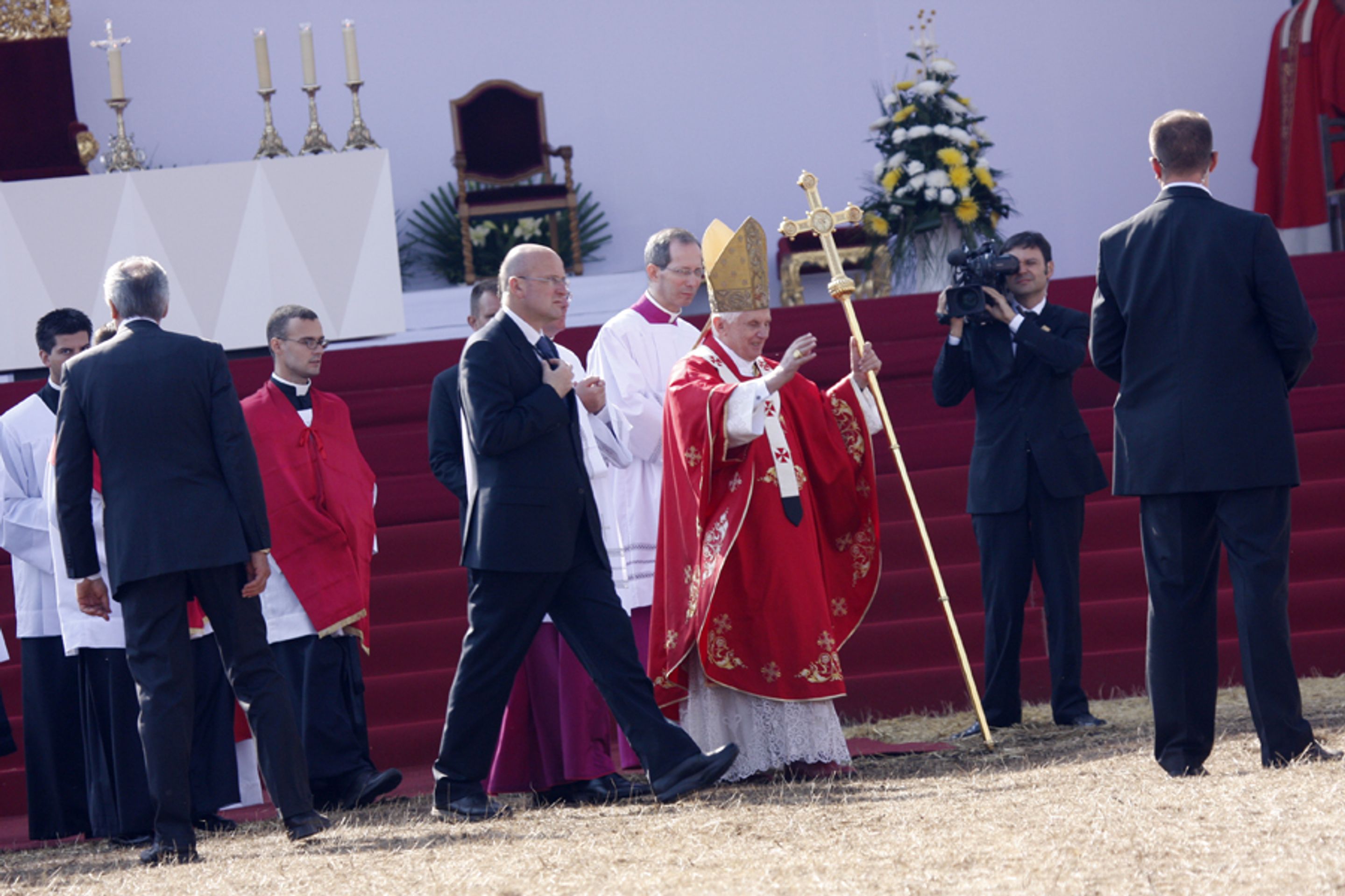 Papež Benedikt XVI. ve Staré Boleslavi-10 - GALERIE Mše ve Staré Boleslavi (26/29)