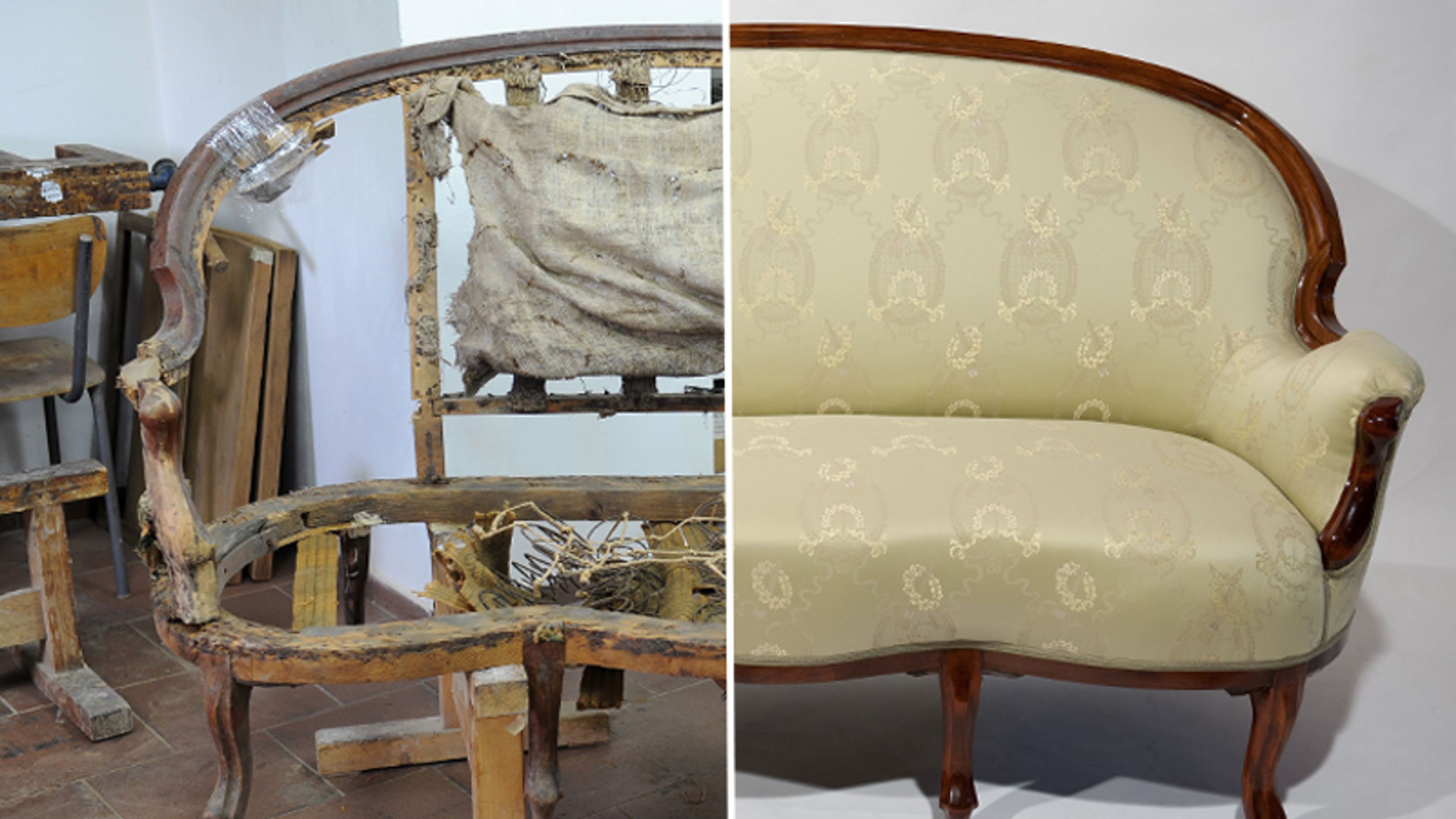 Renovace pohovky - GALERIE: Renovace historické pohovky (38/38)