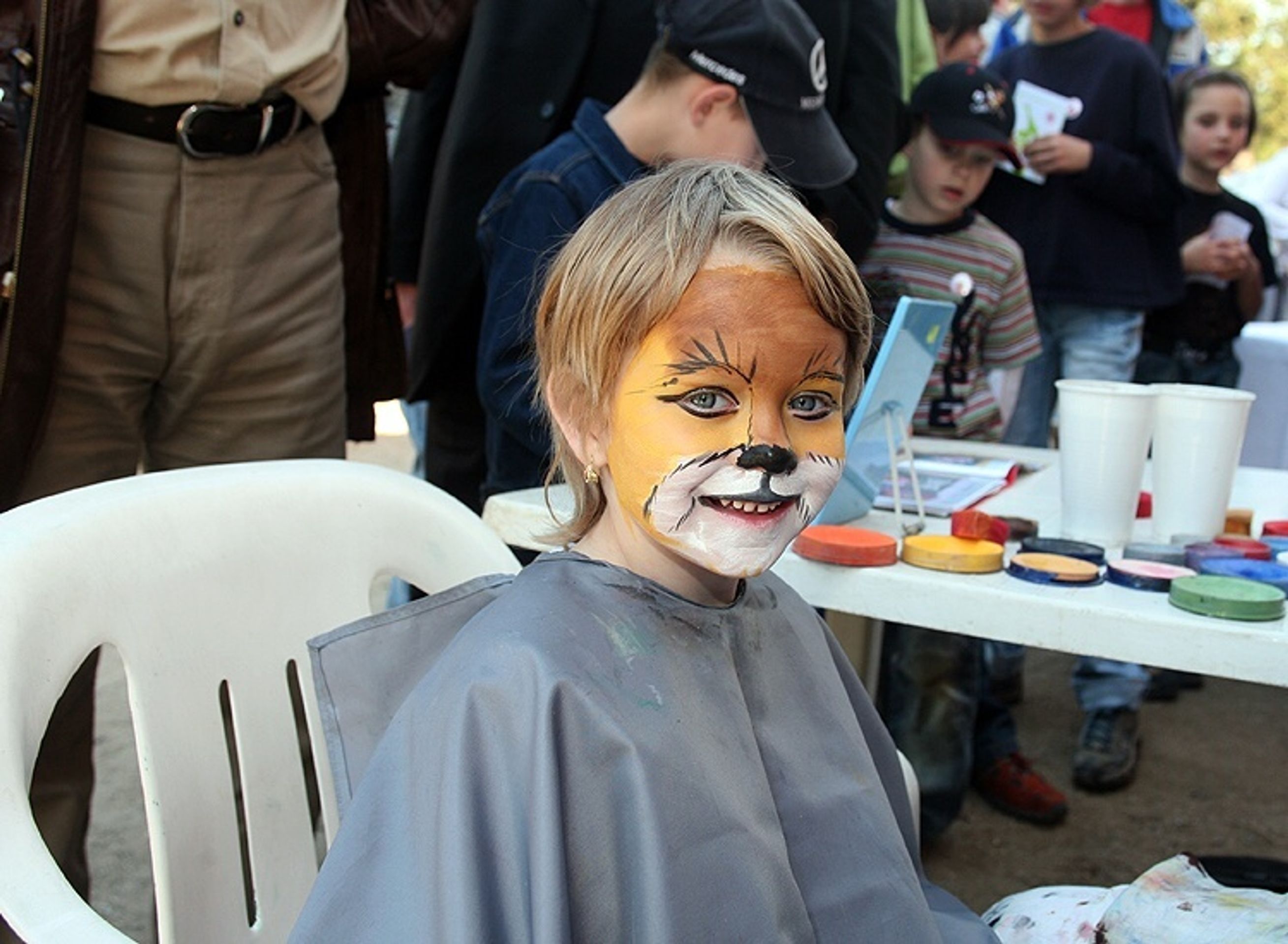 Novohraní 2007: děti měly na na obličejích namalované tygry, berušky i kočky - Novohraní v Zoo očima fotografa (12/21)