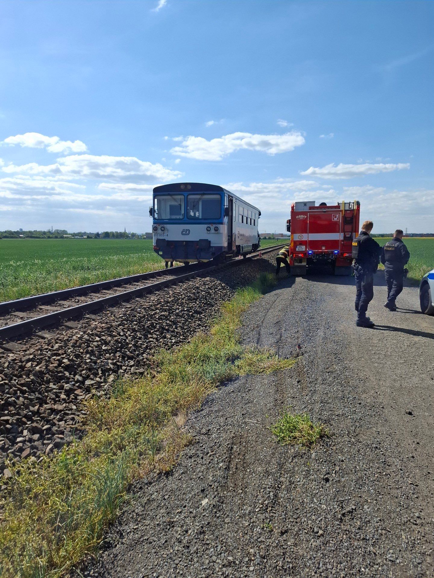 Střet vlaku s nákladním autem - Střet vlaku s nákladním autem (4/5)