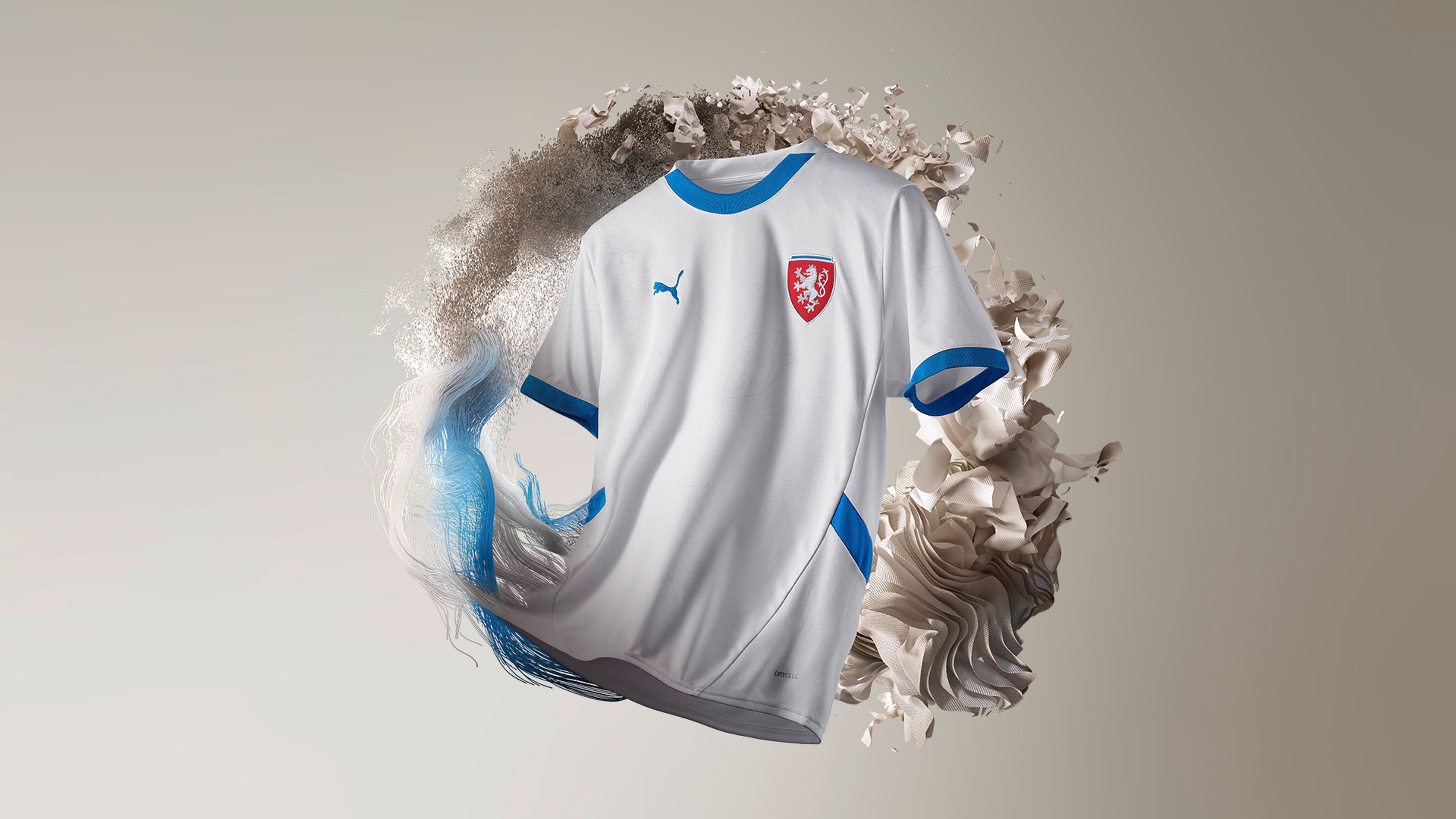 Venkovní dres české fotbalové reprezentace - Nové dresy české fotbalové reprezentace (6/7)