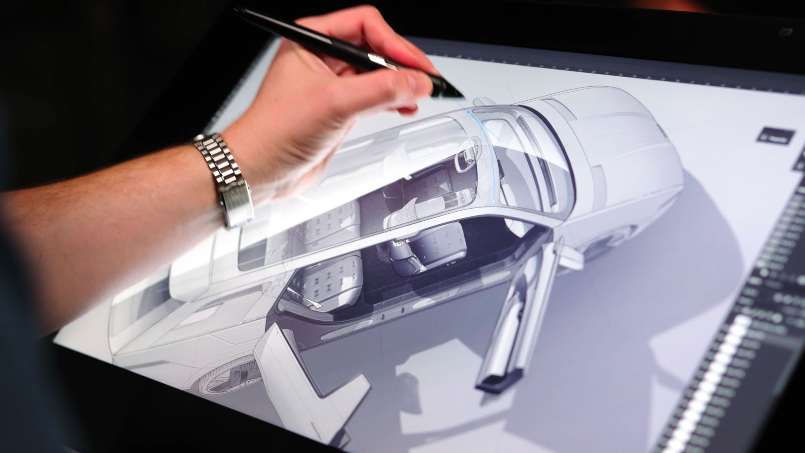 Designové skici konceptu Škoda Vision O - Koncept škoda Vision O (4/5)