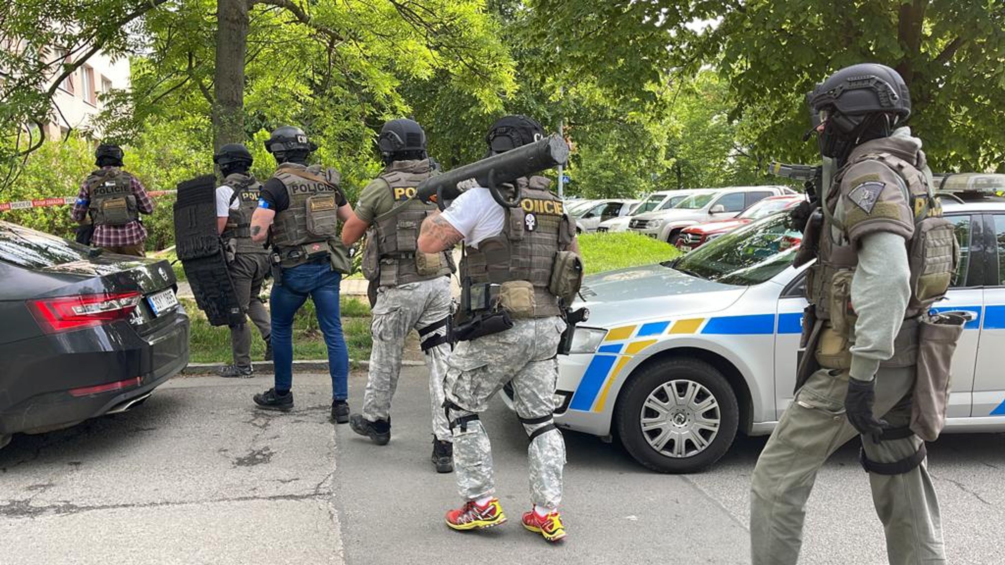 Policejní zásah v pražském Braníku (8) - Policejní zásah v pražském Braníku (9/11)