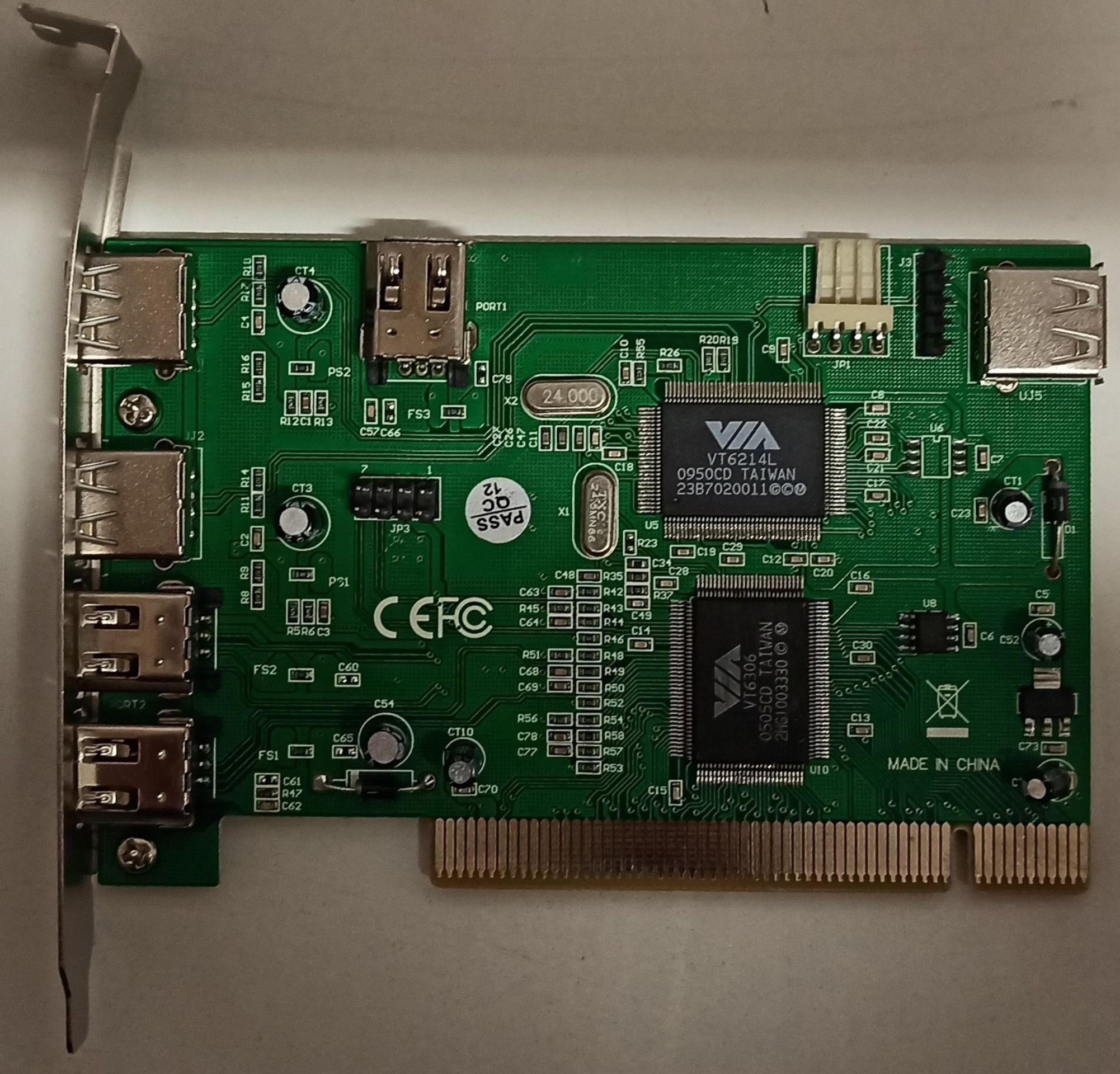 Stažený výrobek z prodeje - Nebezpečná karta PCI (2/3)