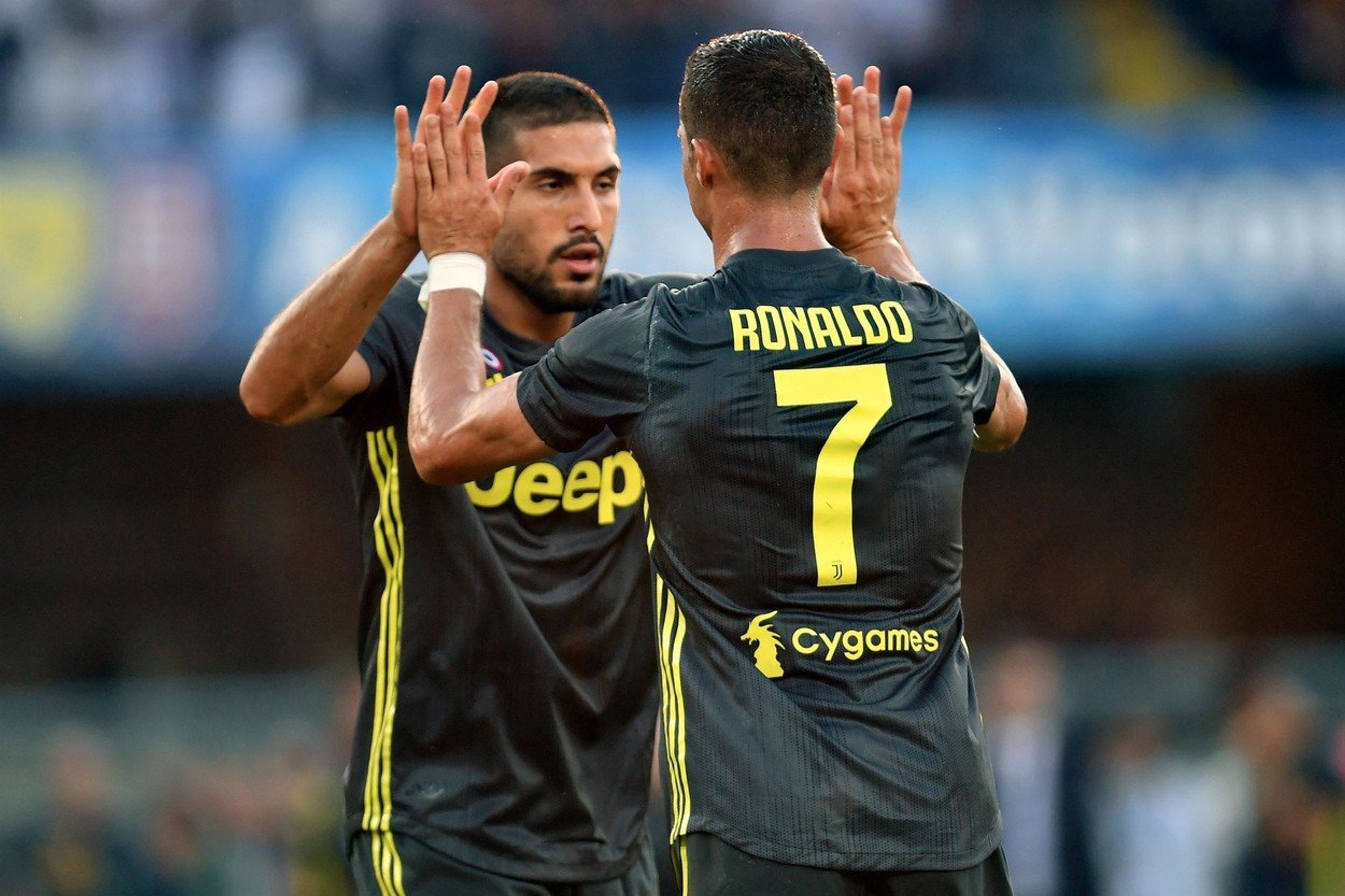 Cristiano Ronaldo - GALERIE: Ronaldo při prvním ligovém zápase za Juventus (3/4)