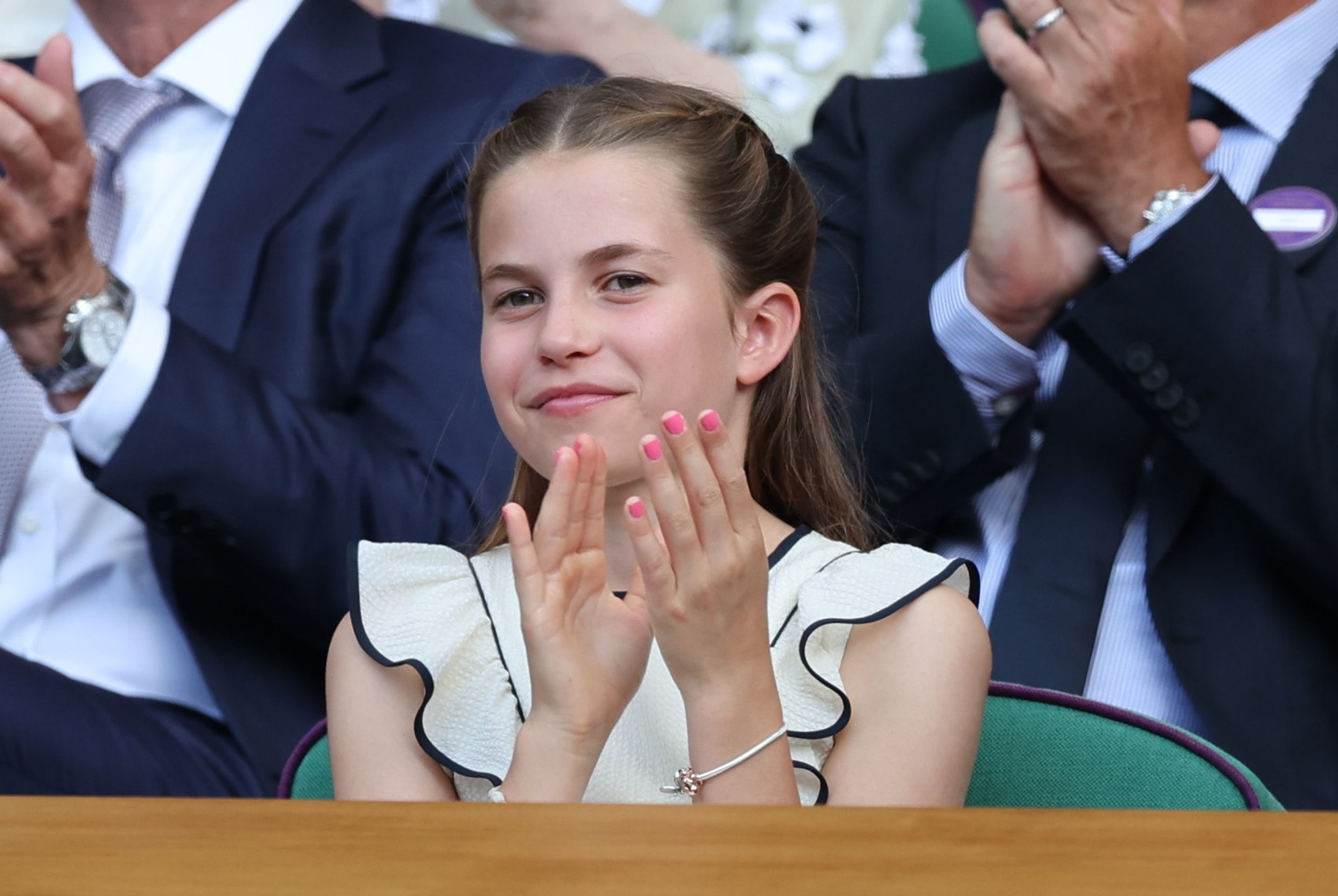 Princezna Charlotte na finále Wimbledonu  - Královská rodina na finále Wimbledonu (2/8)