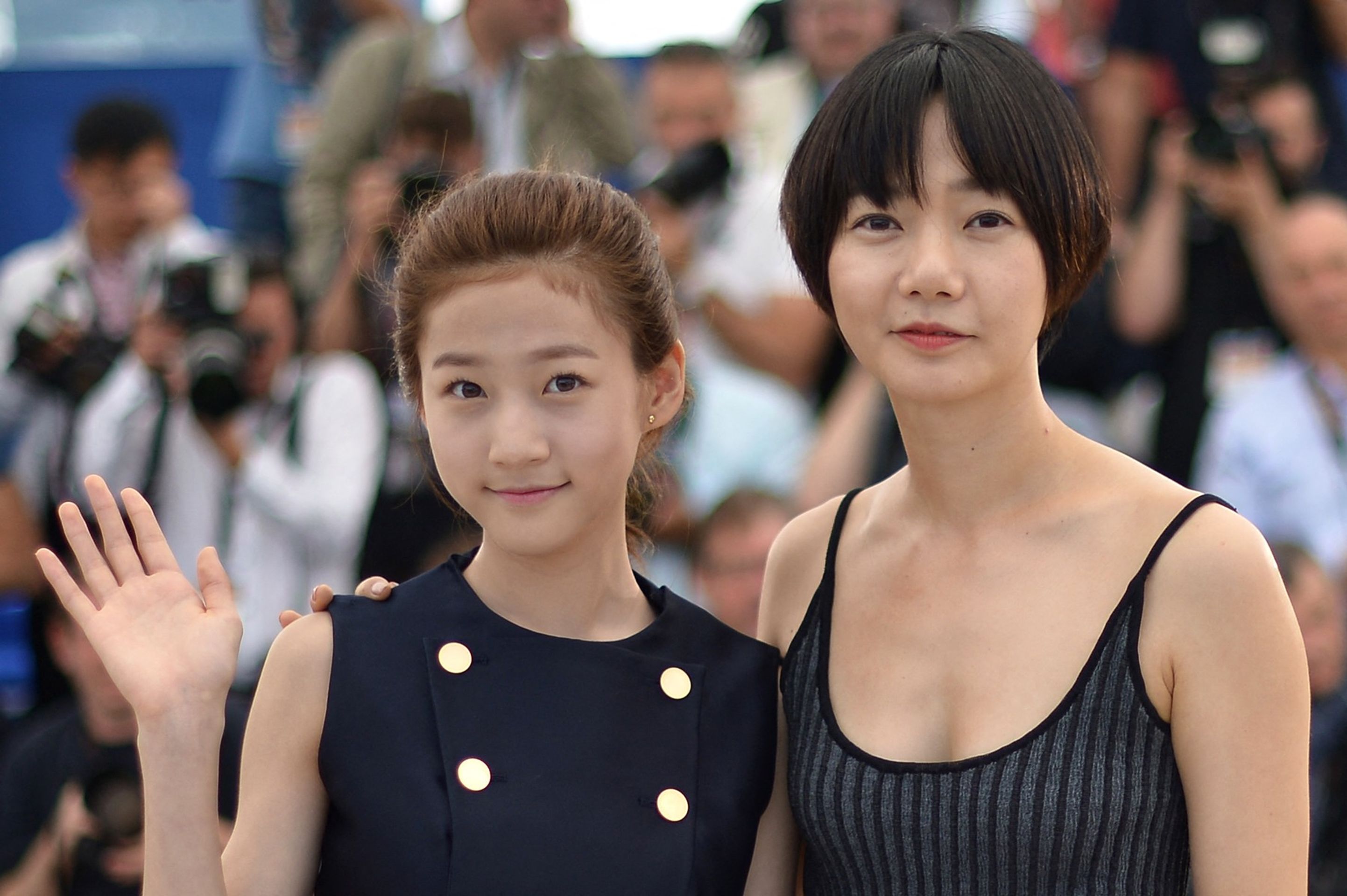 Kim Sae-ron a Bae Doo, 20. 5. 2014 Filmový festival v Cannes - Kim Sae-ron (5/6)