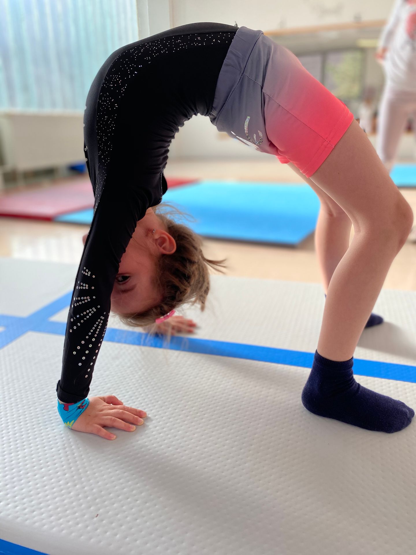 Gymnastický aerobik, cvičení s Barborou Karlíkovou - 5 - GALERIE: Barbora Karlíková učí, co obnáší gymnastický aerobik (6/9)