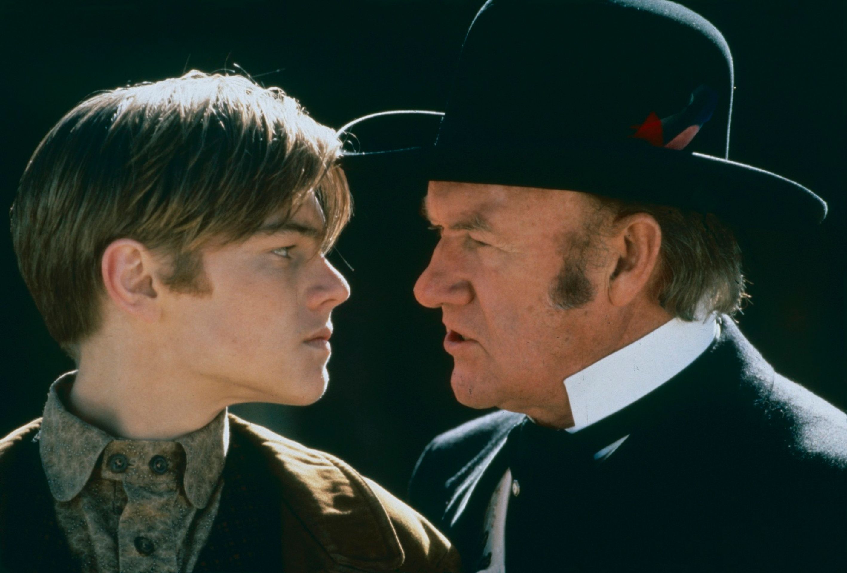 Gene Hackman a Leonardo DiCaprio ve filmu Rychlejší než smrt, 1995 - Gene Hackman (1/11)
