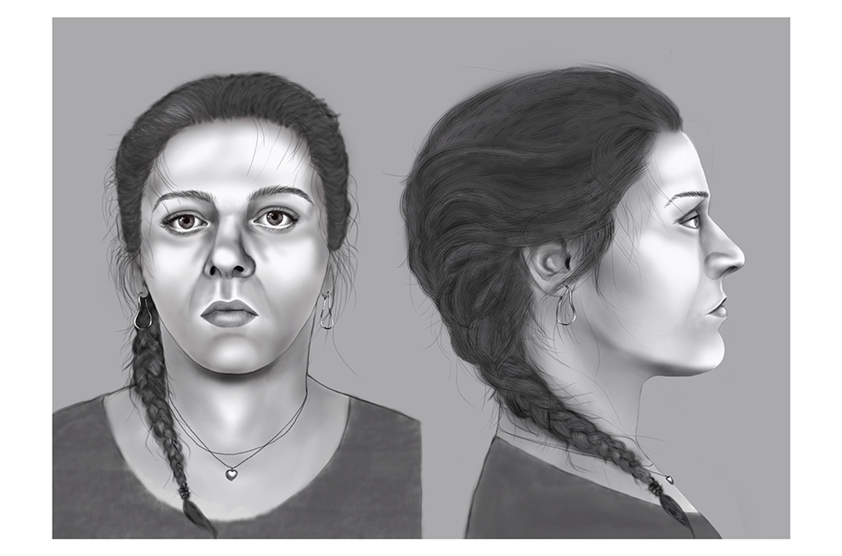 Žena na lodi, 16. ledna 1998, Nizozemsko, rekonstrukce obličeje - Policie hledá identitu 22 zavražděných žen (44/120)