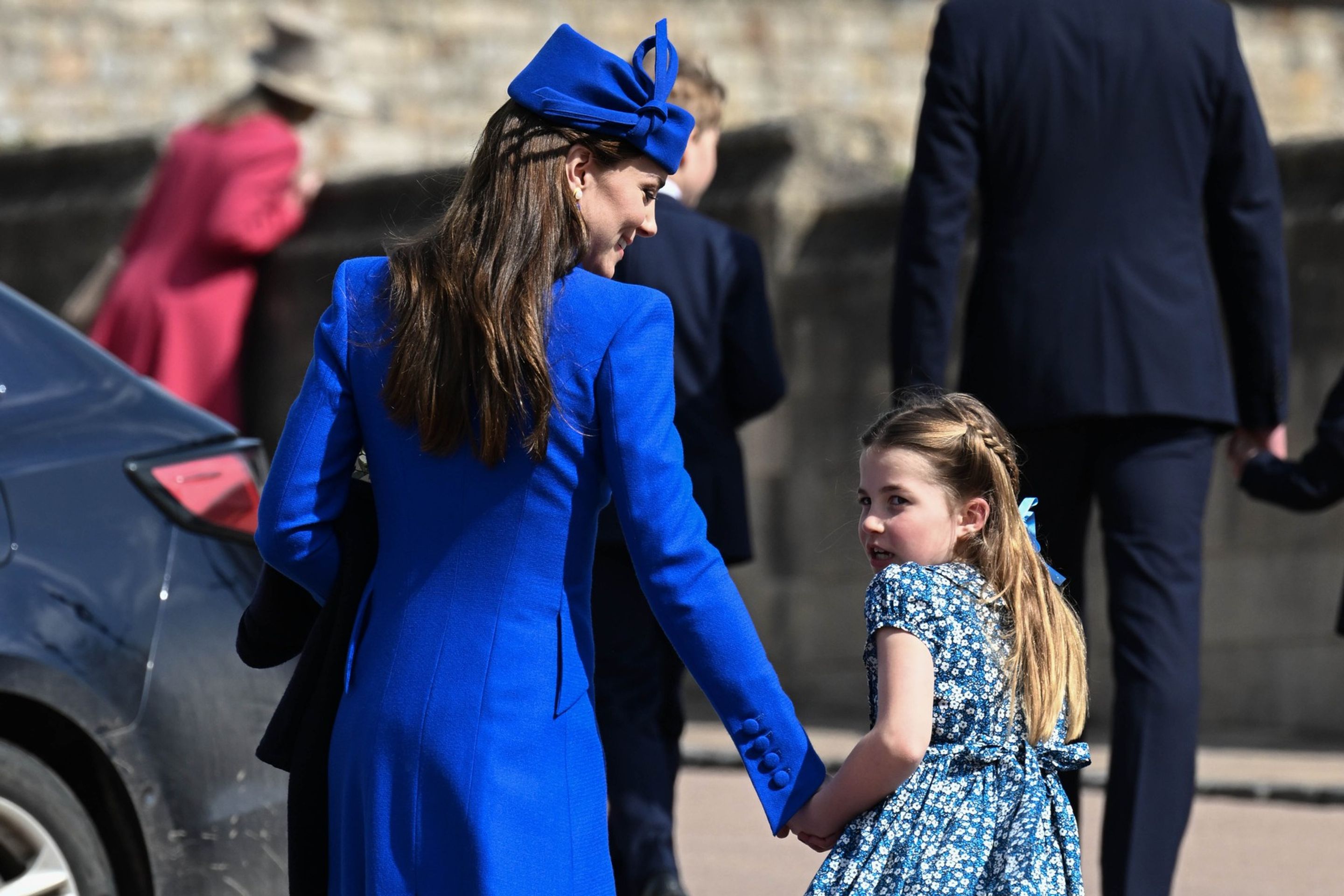 Královská rodina oslavila Velikonoce na hradě Windsor - Královská rodina oslavila Velikonoce na hradě Windsor (8/11)