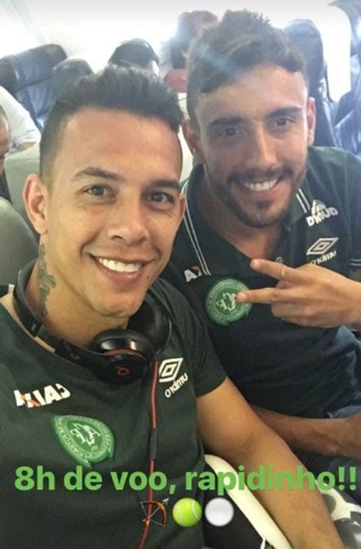 Danil Padilho a Alan Ruschel - GALERIE: Přeživší z letadla smrti (2/7)