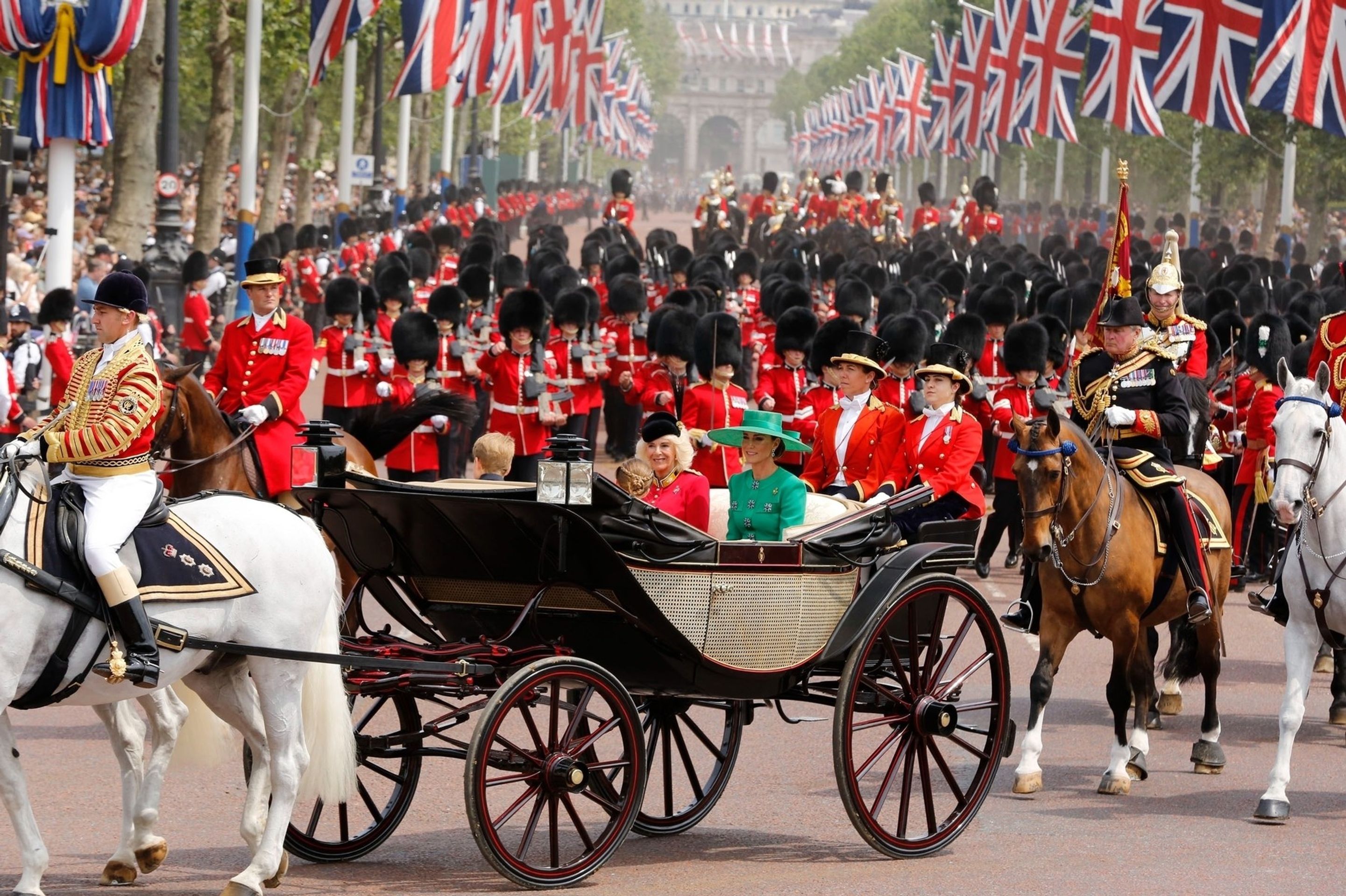 Královská rodina na Trooping The Colour, 17. 6. 2023 (5) - Královská rodina na Trooping The Colour (3/10)