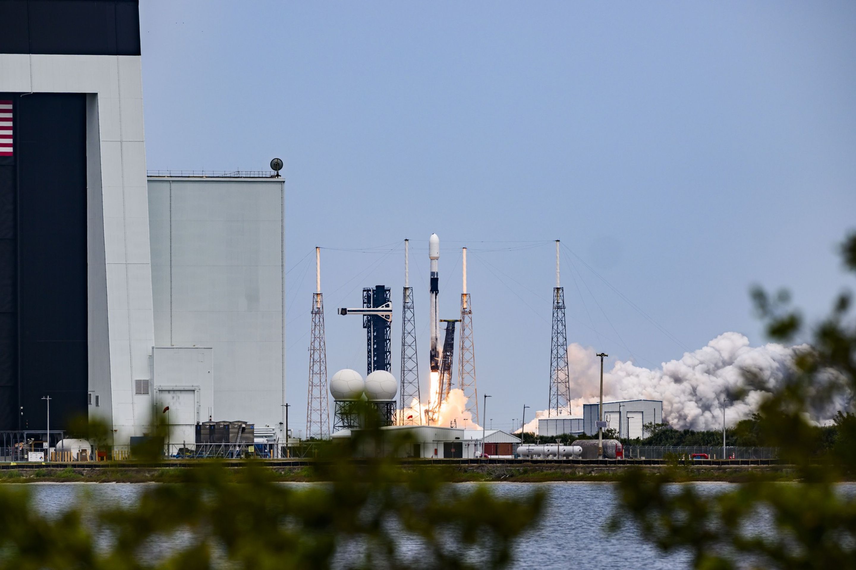 Start rakety Falcon 9, 24. 3. 2025 Florida - Češi zachytili let rakety Falcon 9 (8/14)