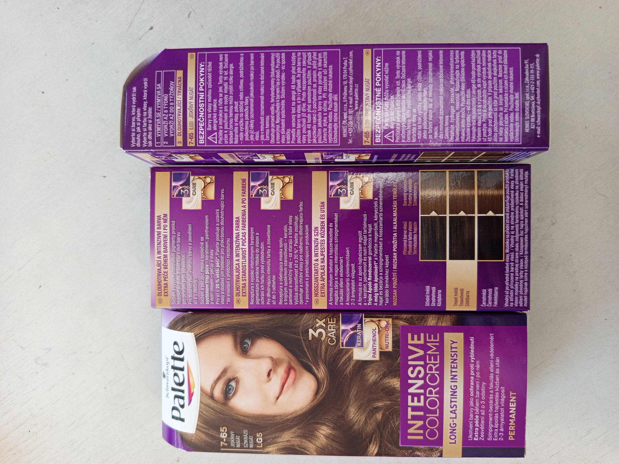 Barva na vlasy Schwarzkopf Sparkling Nougat - Zdraví nebezpečná kosmetika (10/20)