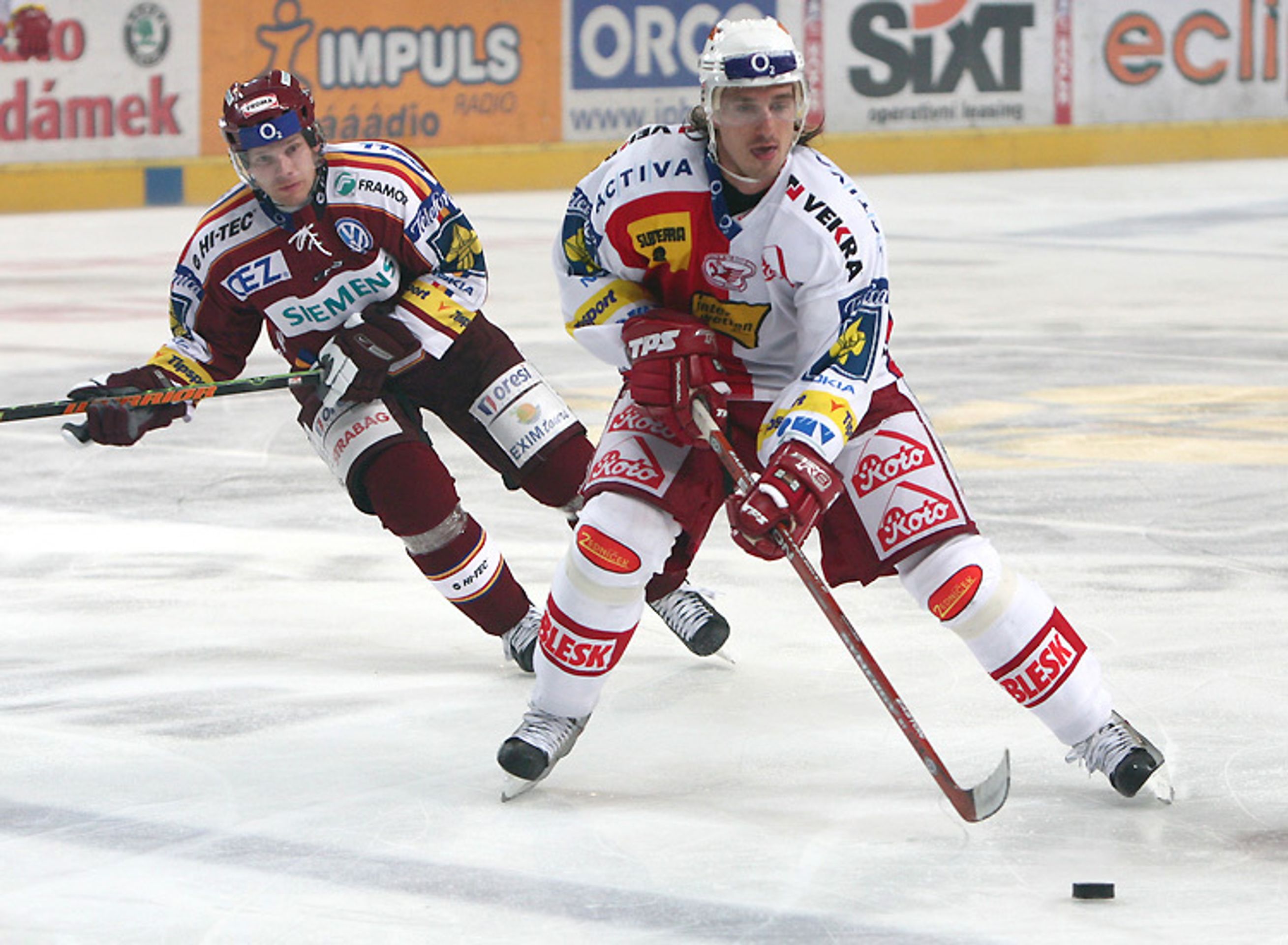 HC Sparta Praha - HC Slavia Praha - Sparta v pražském derby připravila Slavii o neporazitelnost (9/10)
