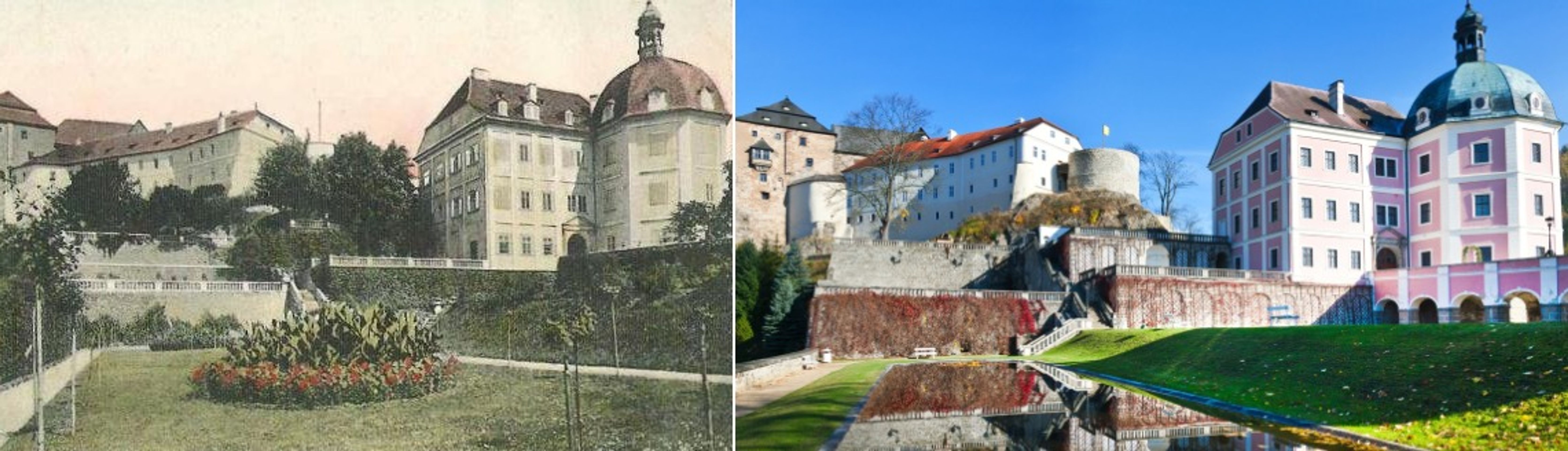 Historické fotky - Karlovarský kraj - Bečov nad Teplou - GALERIE: Karlovarsko dříve a dnes (19/24)