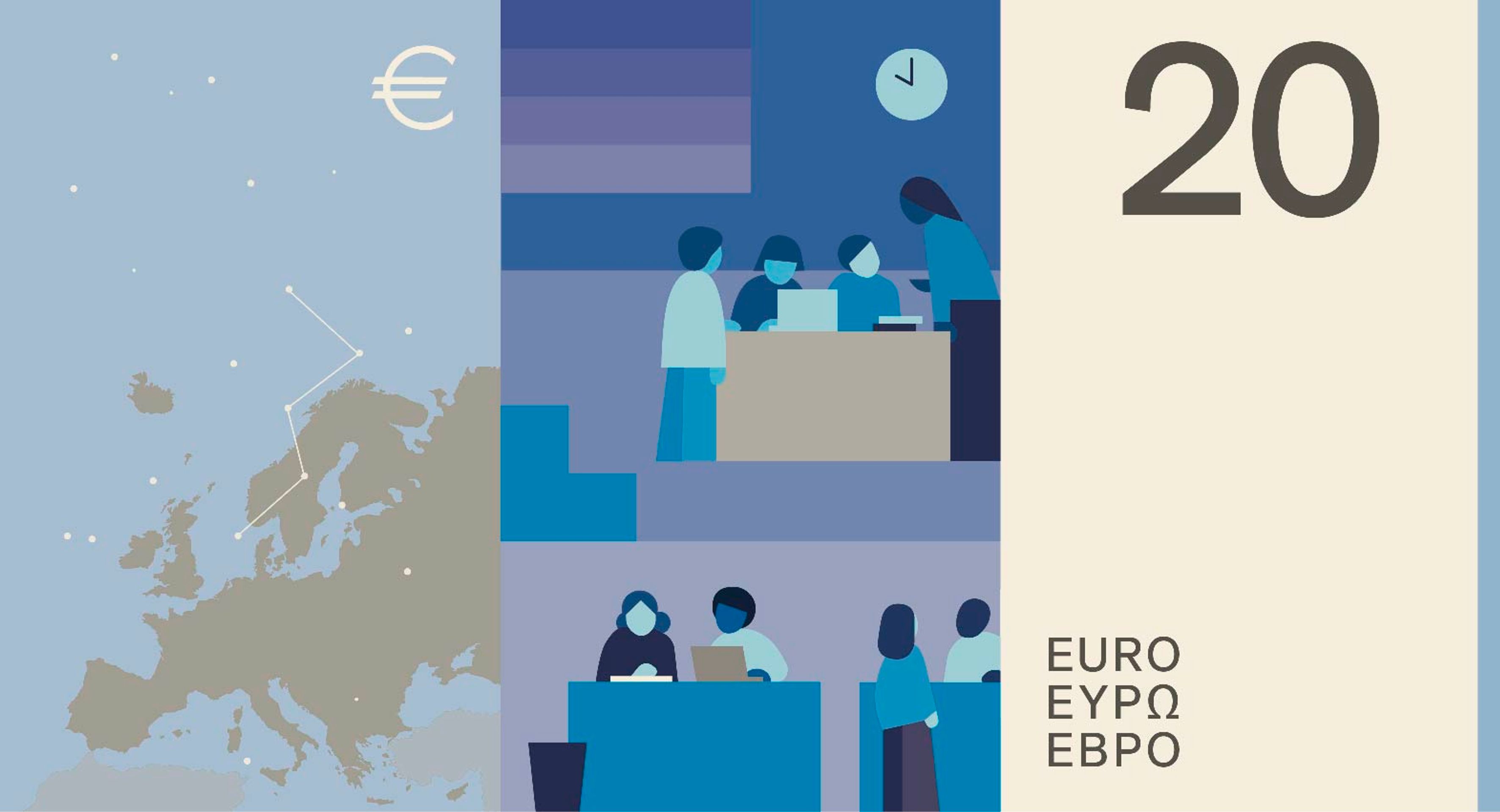 Navrhovaná podoba eurobankovek - Navrhovaná podoba eurobankovek (30/120)