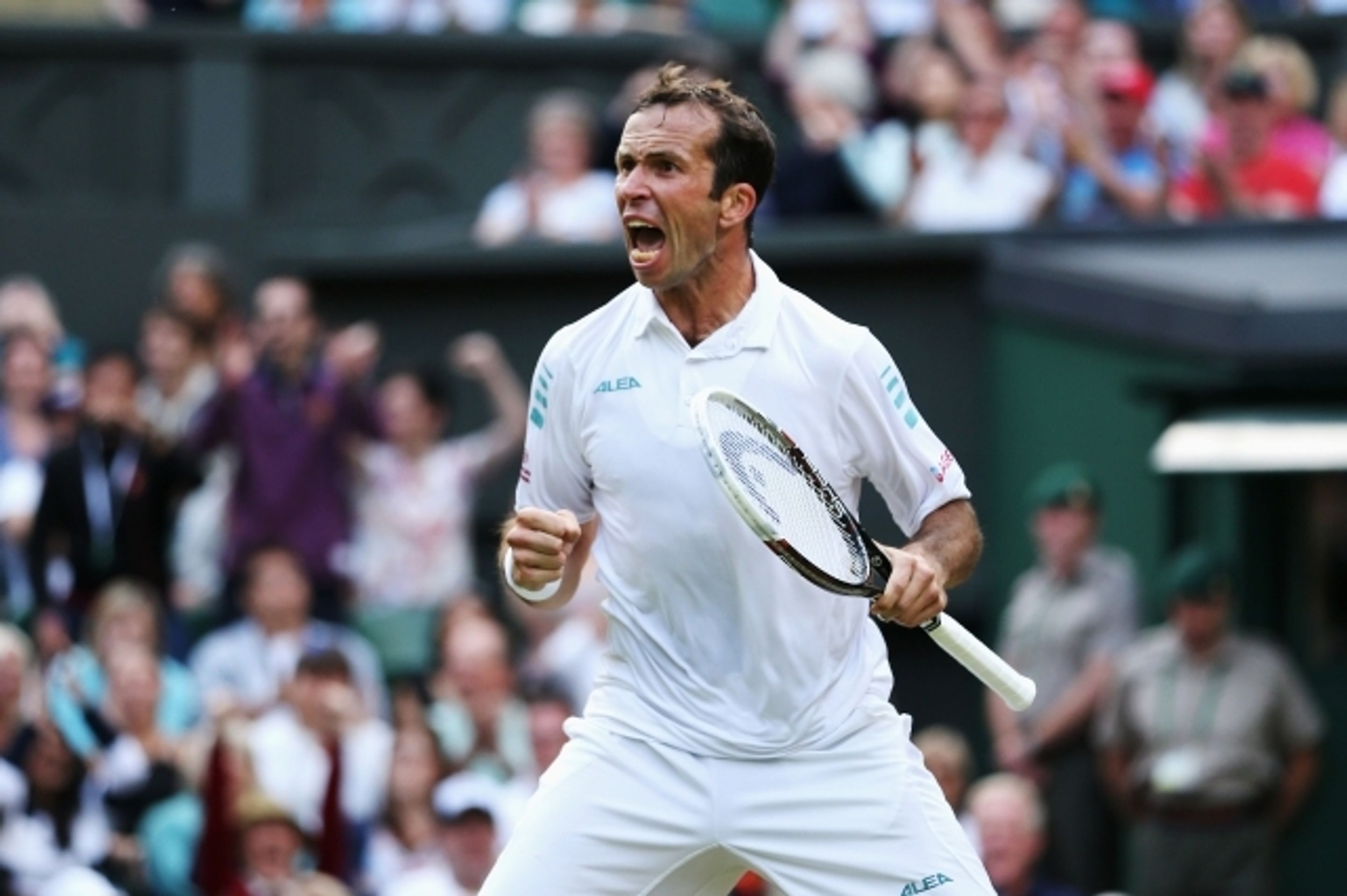 GALERIE: Radek Štěpánek - Nova Djokovič - 1 - GALERIE: Radek Štěpánek - Novak Djokovič, Wimbledon 2014 (3/13)