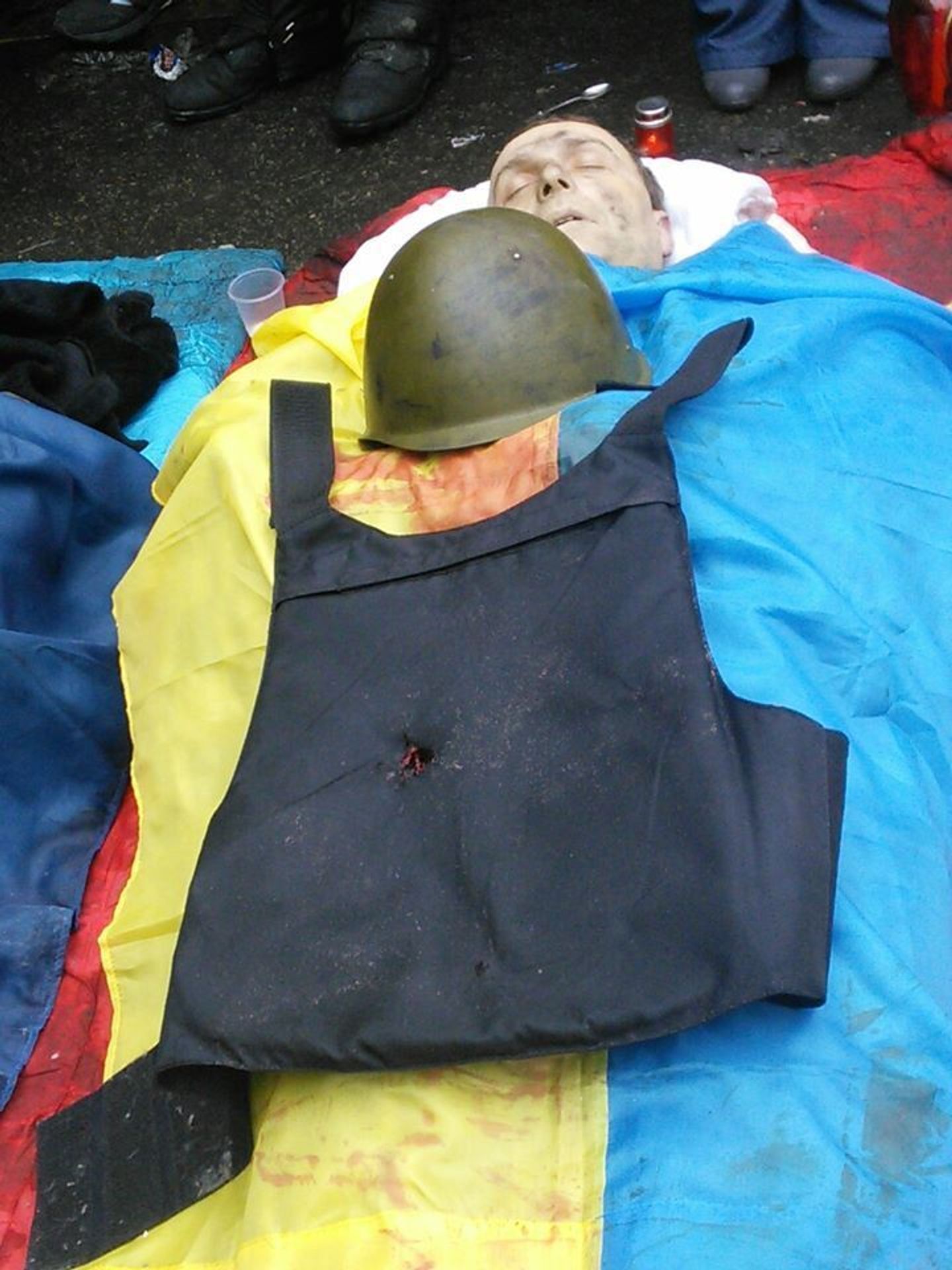 Boje v Kyjevě - 5 - GALERIE: Občanská válka na Ukrajině (2/6)