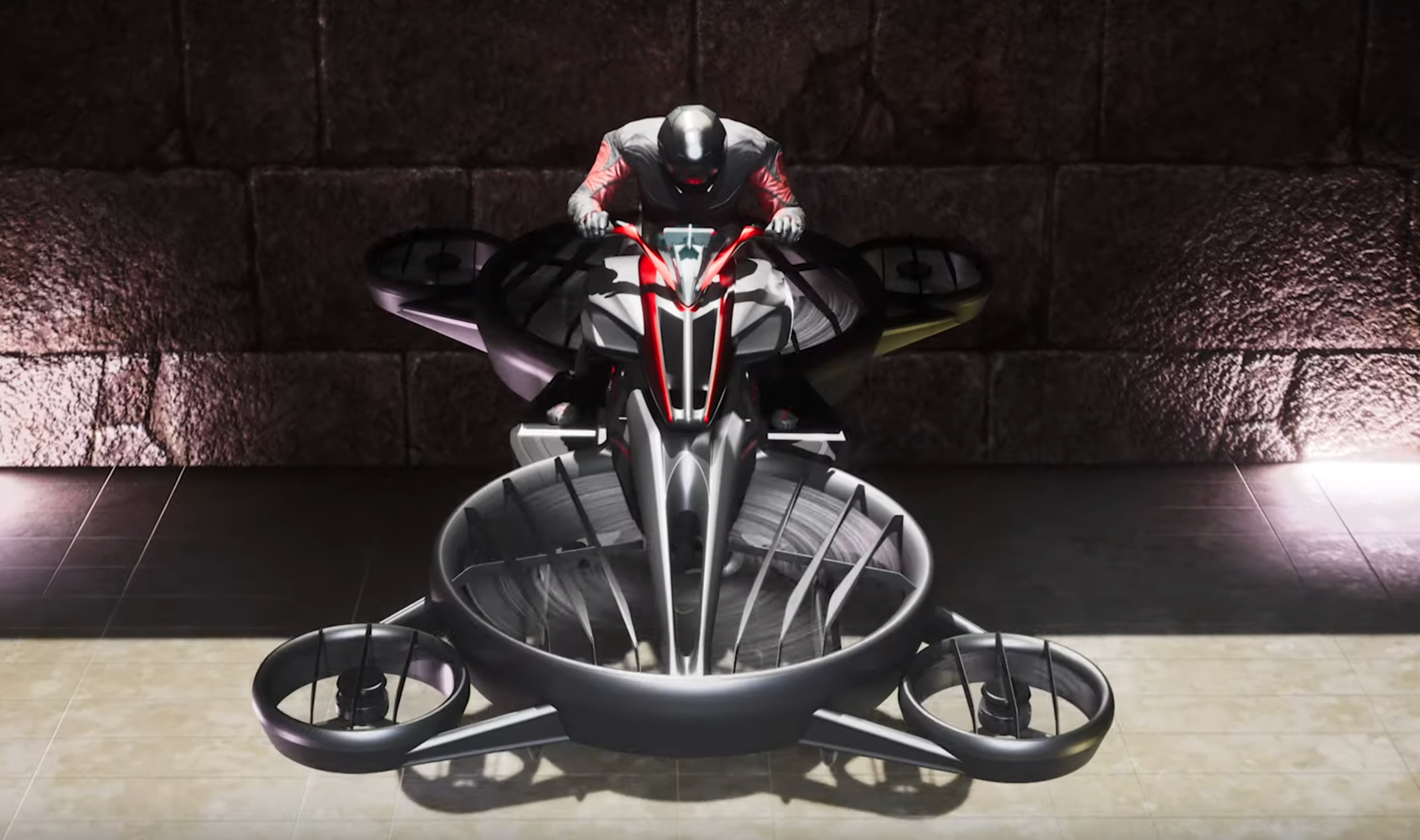 Japonský hoverbike XTurismo - Létající motorka z Japonska - hoverbike XTurismo (1/6)