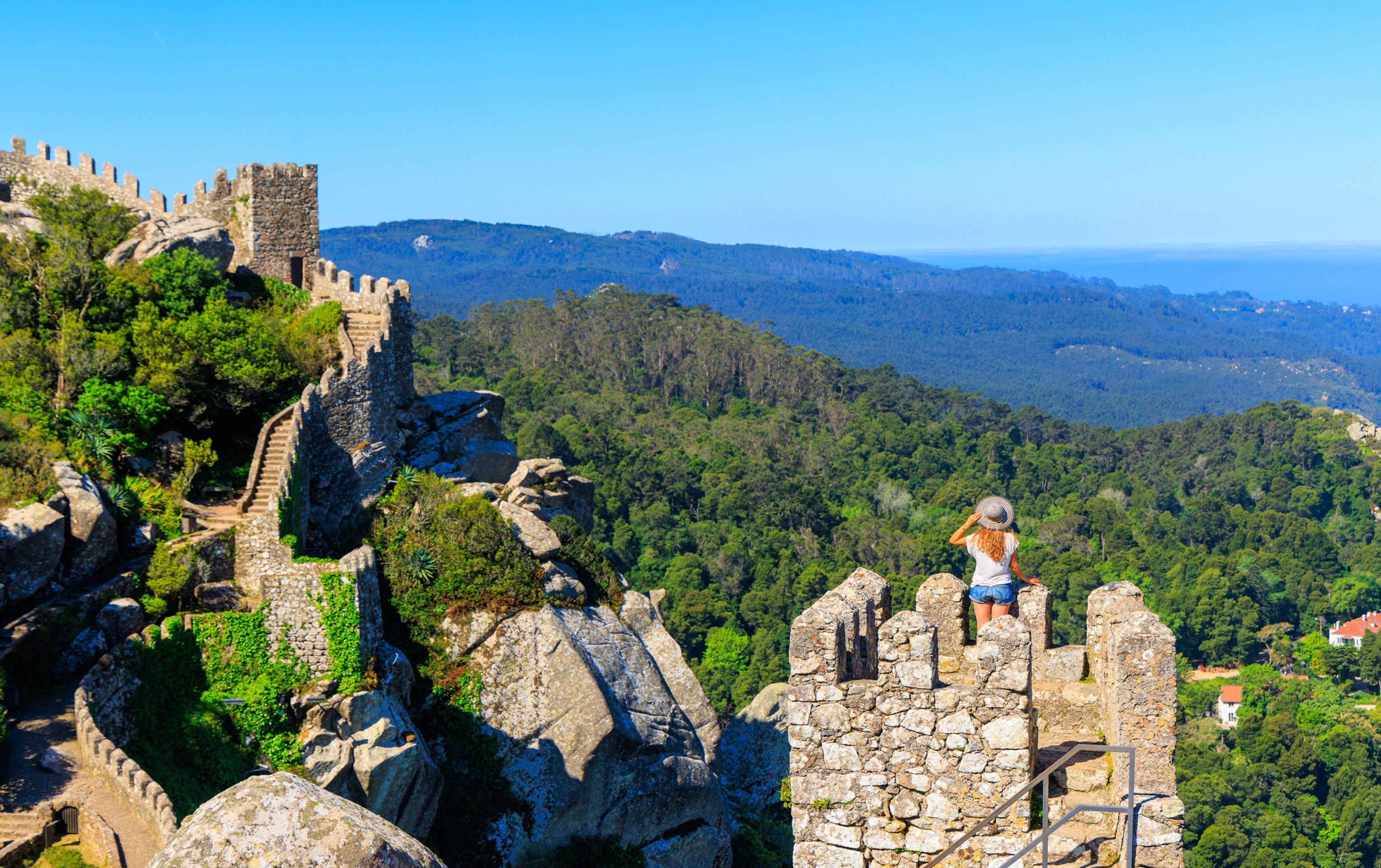 Hrad Moorish, Portugalsko - Portugalsko (3/10)