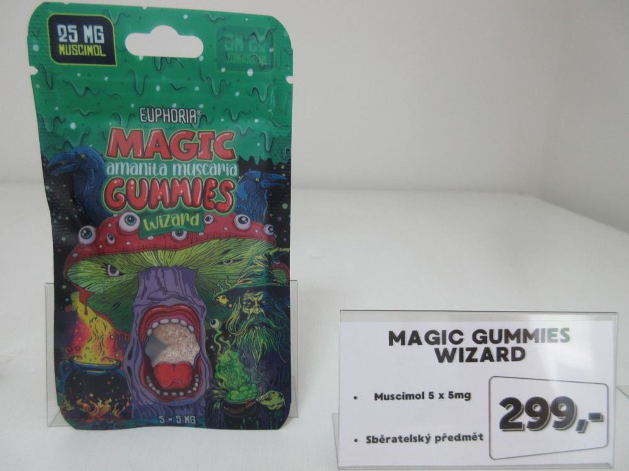 Produkt obsahuje halucinogen z muchomůrky červené (3) - Produkt obsahuje halucinogen z muchomůrky červené (1/3)