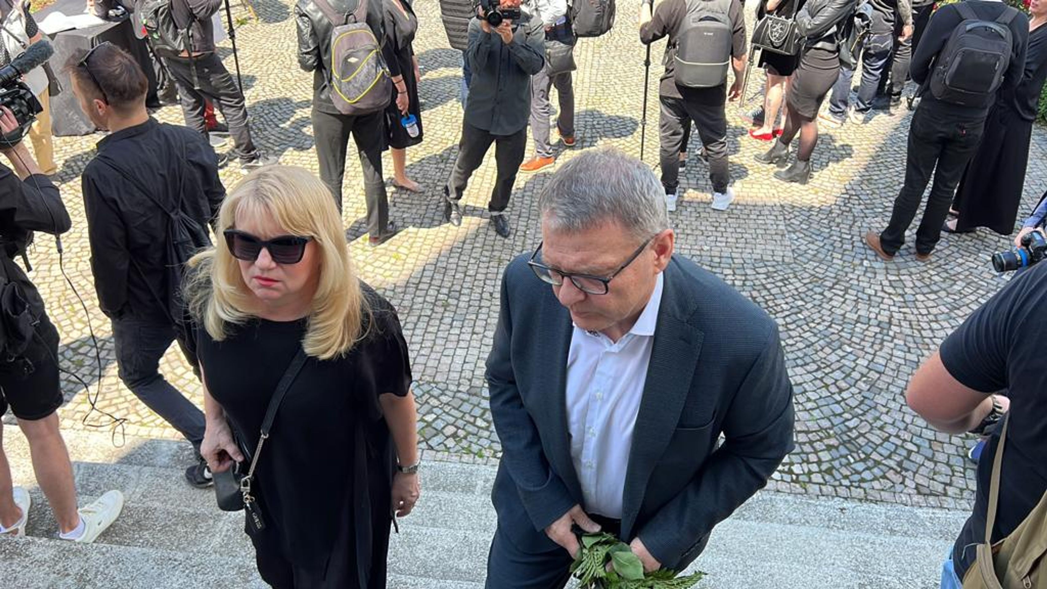 Poslední rozloučení s Josefem Abrhámem v kostele sv. Anežky na Spořilově (5) - Poslední rozloučení s Josefem Abrhámem (7/35)