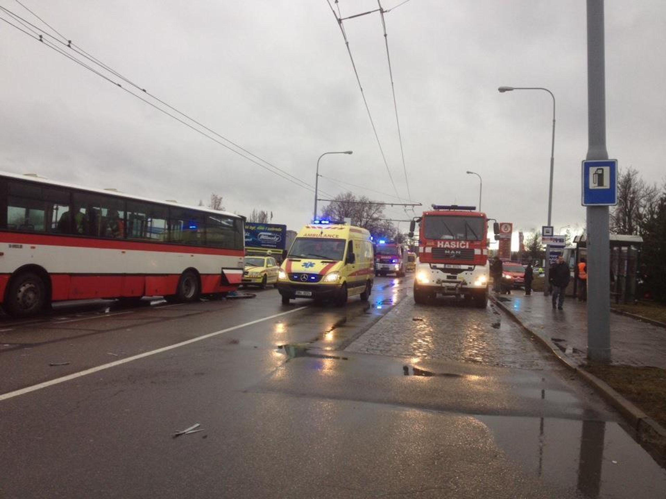 Nehoda autobusů v Brně - 1 - Nehoda autobusů v Brně (6/6)