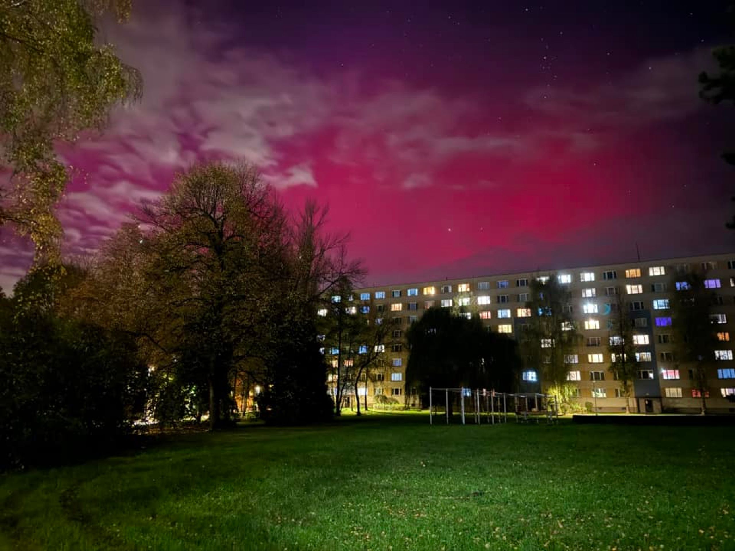 Polární záře nad Českem, Karviná - Polární záře nad Českem (16/21)