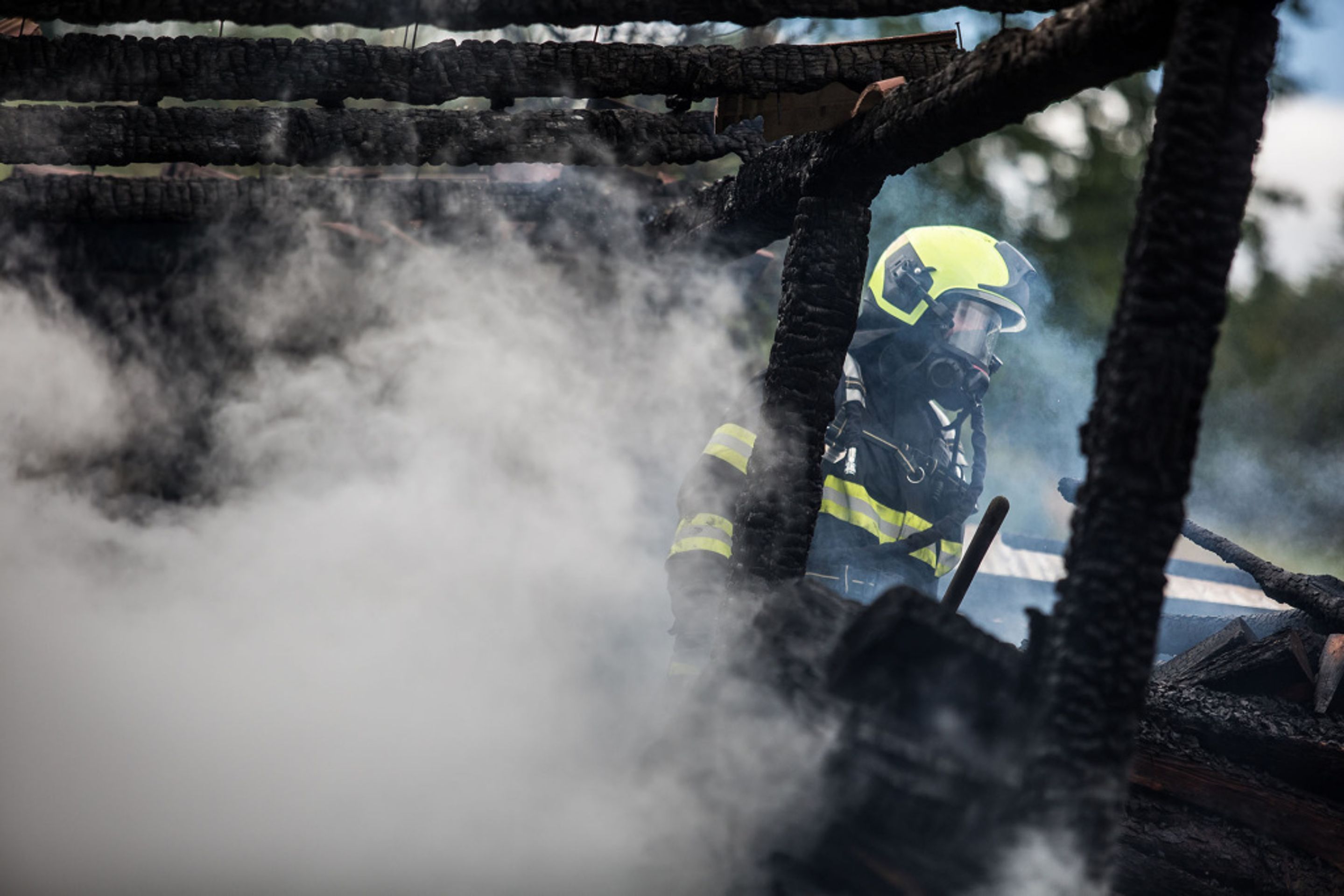 Požár rodinného domu v Kounově na Rychnovsku - 4 - GALERIE: Požár rodinného domu v Kounově na Rychnovsku (16/19)