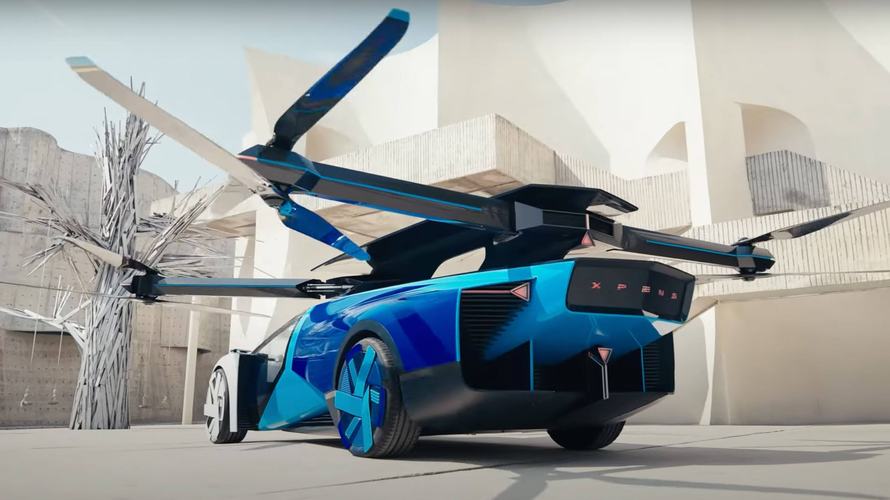 Létající eVTOL čínské firmy Xpeng Aeroht - Létající auto čínské firmy Xpeng Aeroht (4/9)