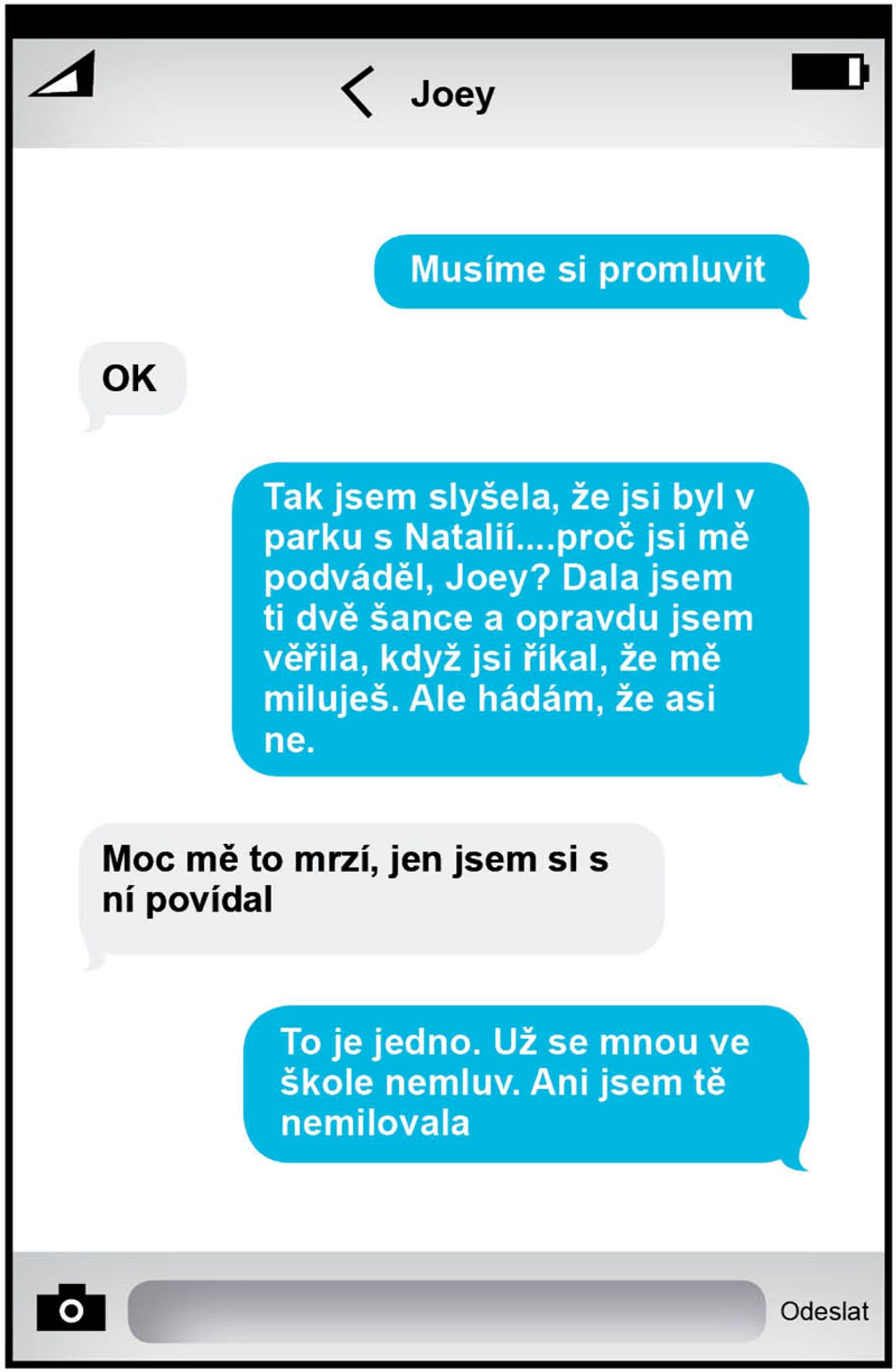 Hádka přes sms - 1 - GALERIE: Katie Nickensová a rochod s přítelem (1/6)