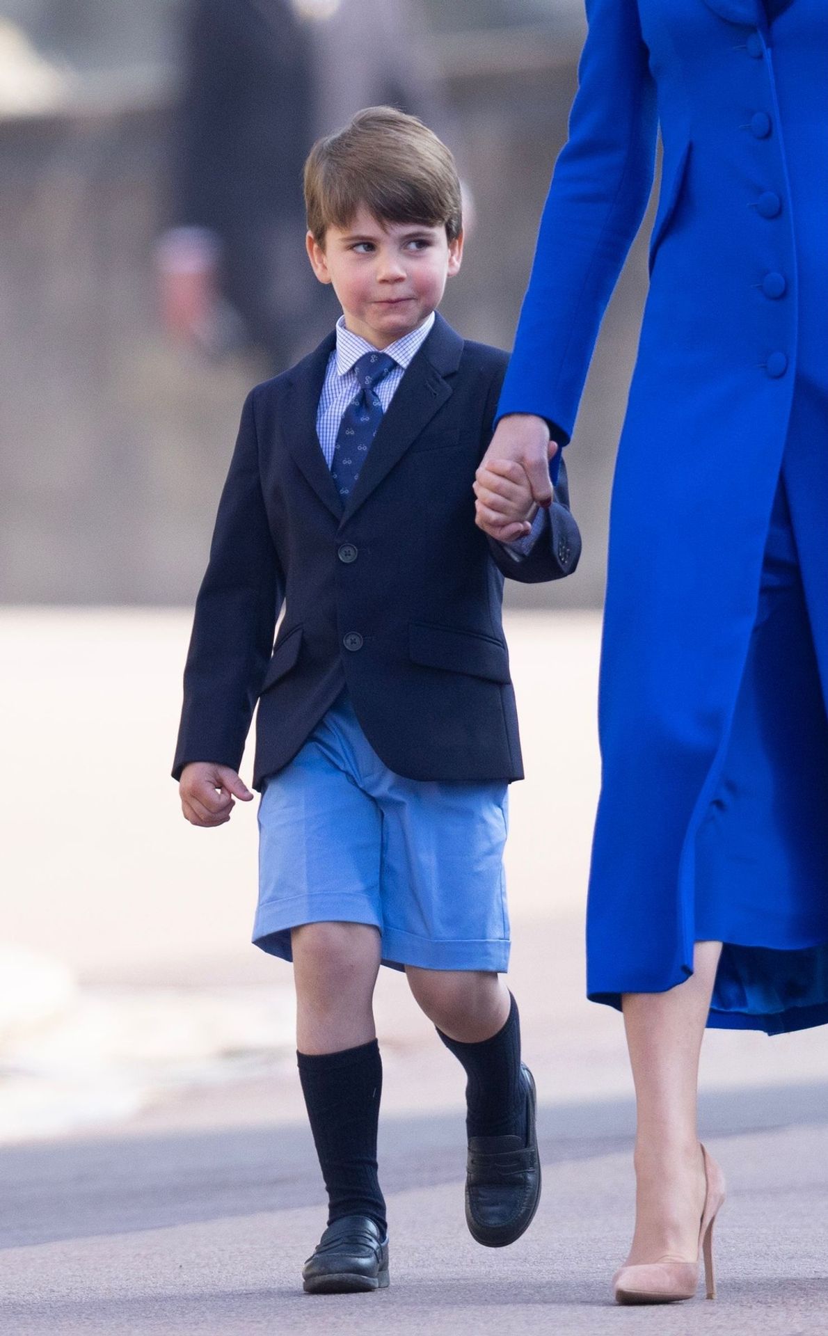 Královská rodina oslavila Velikonoce na hradě Windsor - Princ Louis (12/45)