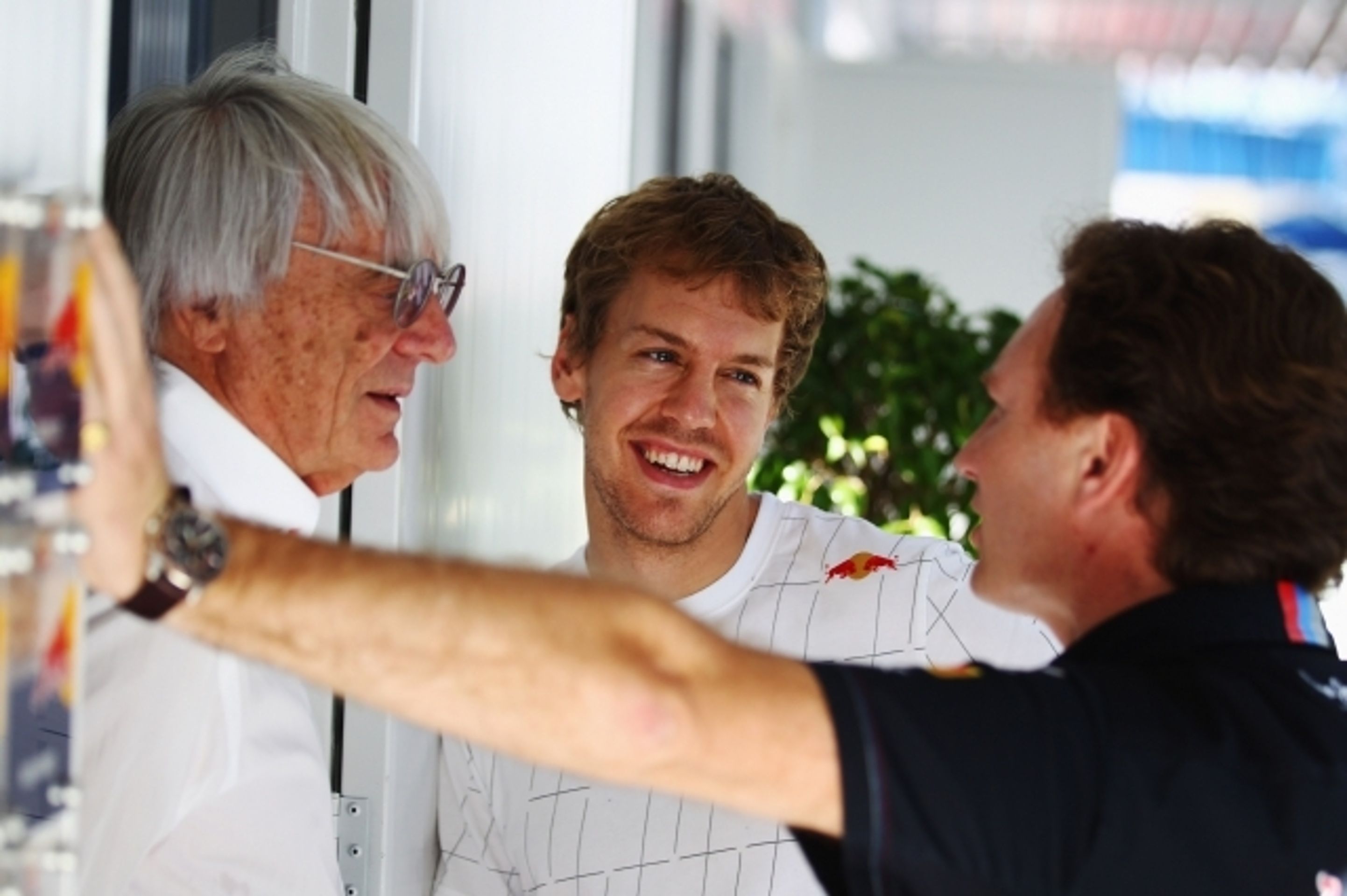 Sebastian Vettel a Bernie Ecclestone - 4 - GALERIE: Sebastian Vettel a Bernie Ecclestone (4/7)